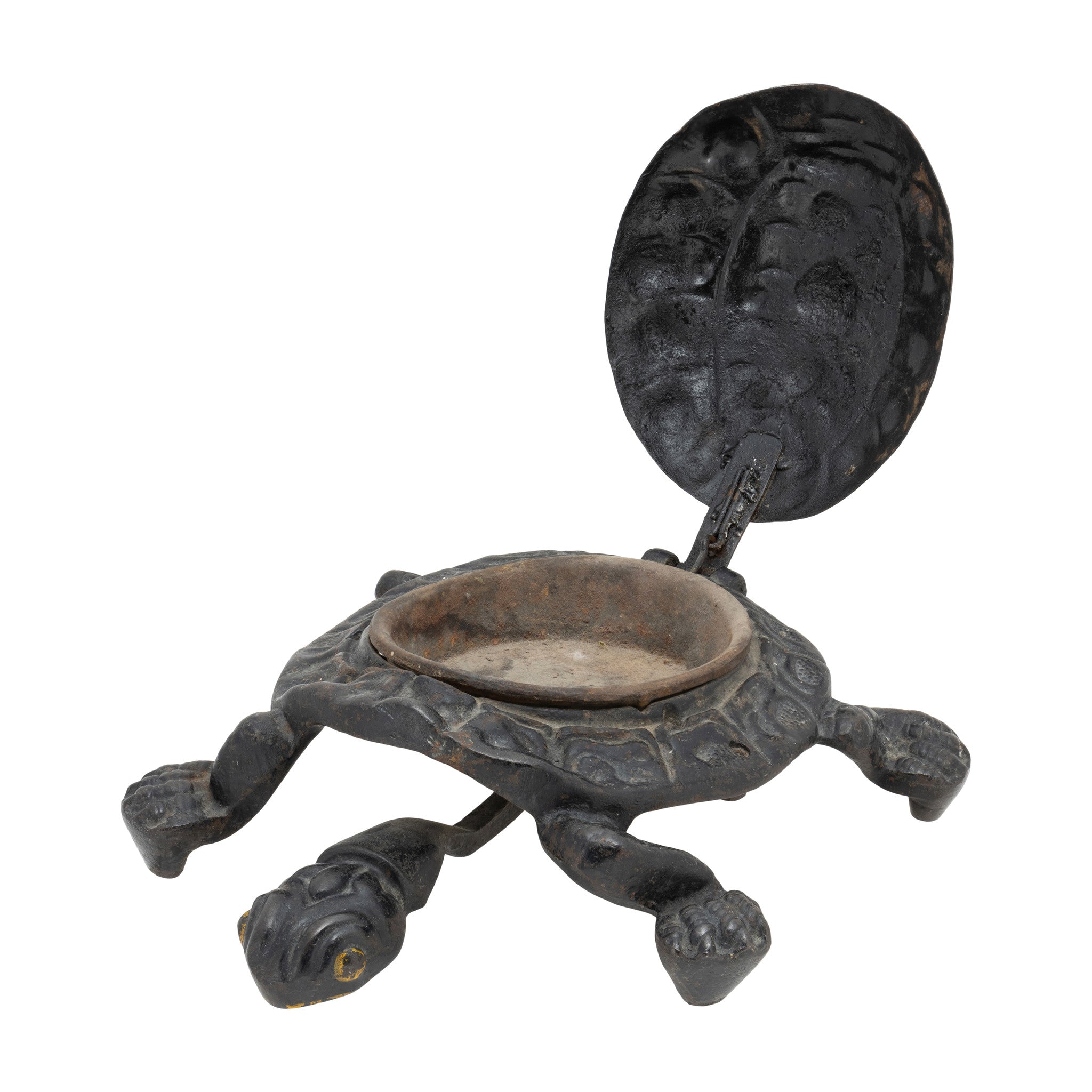Cast Iron Turtle Spittoon