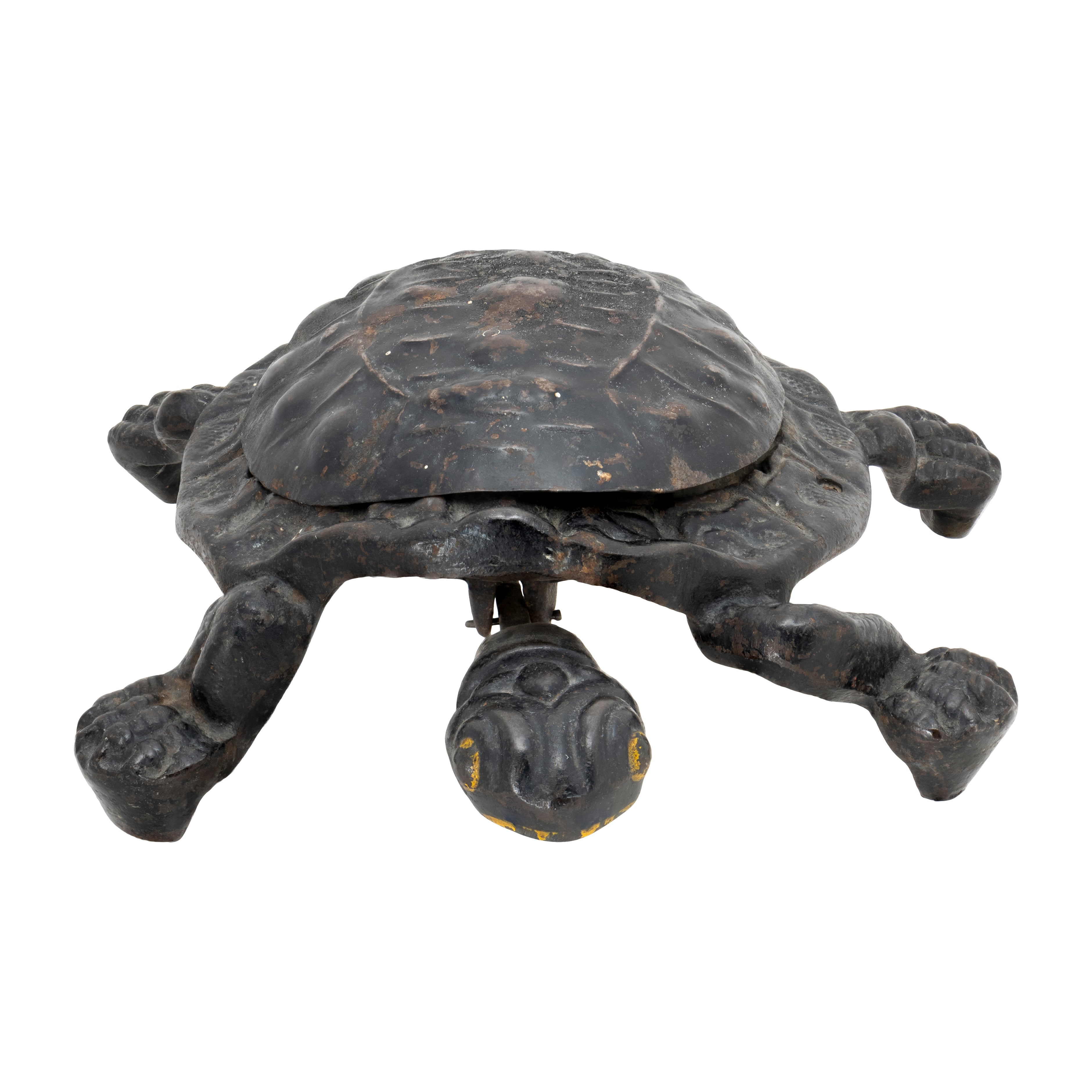 Cast Iron Turtle Spittoon