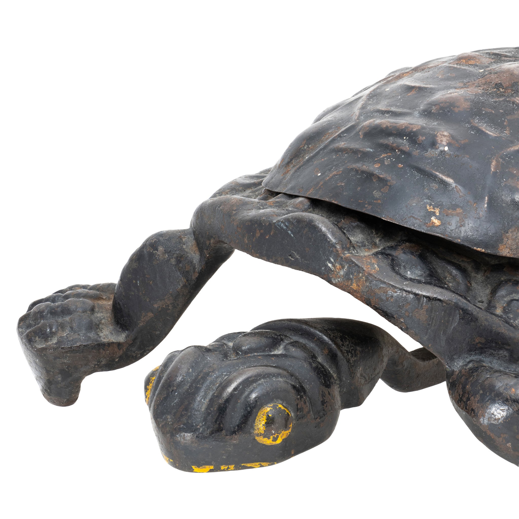 Cast Iron Turtle Spittoon