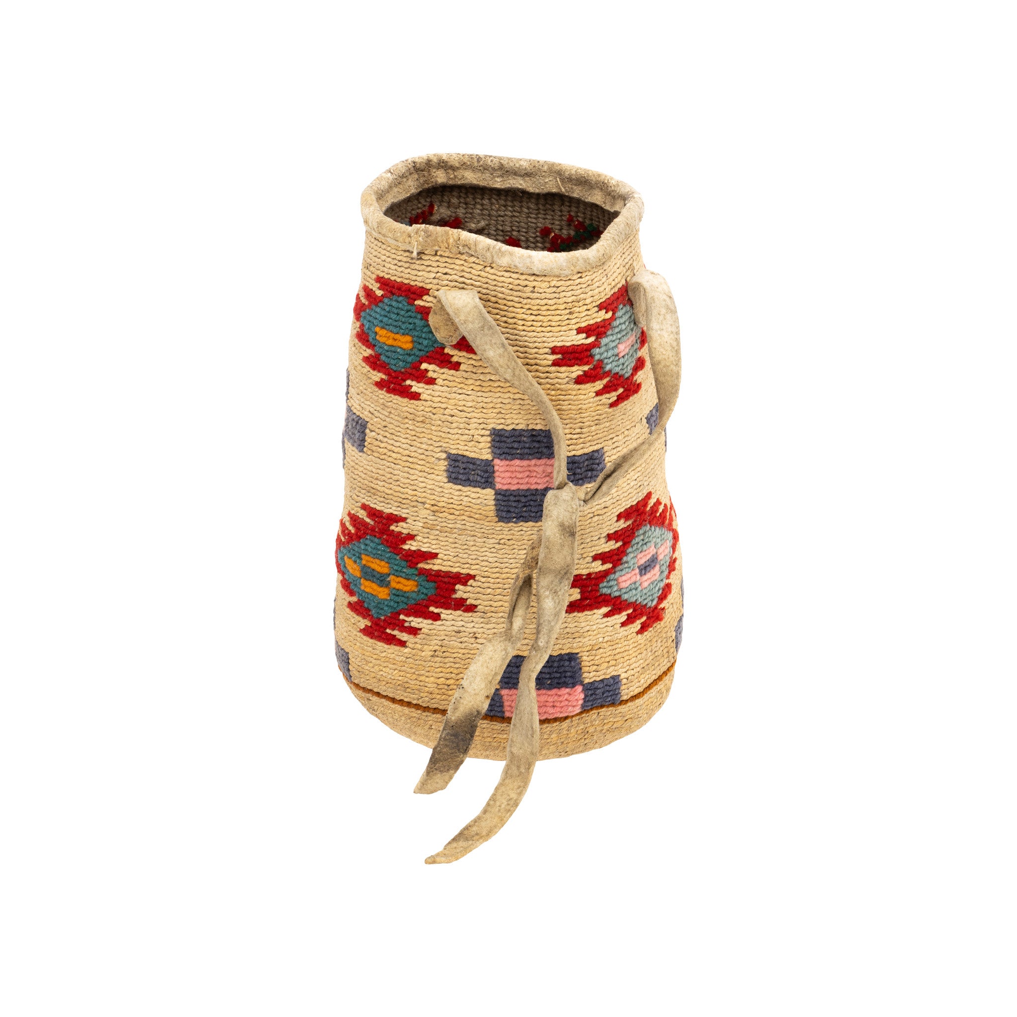 Nez Perce Corn Husk Sally Bag
