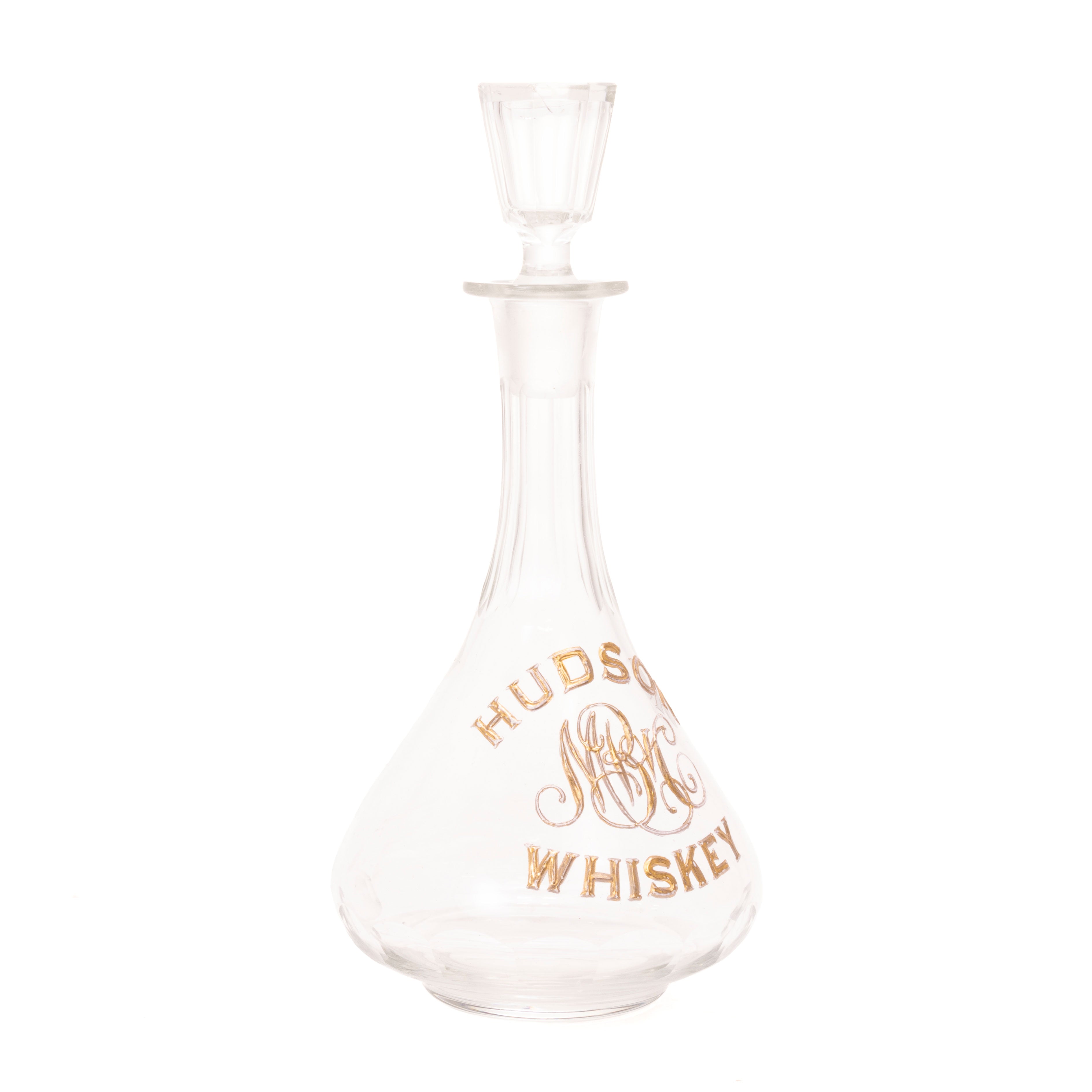 Hudson's Bay Whiskey Glass Decanter