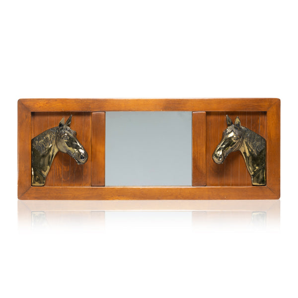 Horse Heads Mirror, Furnishings, Decor, Mirror