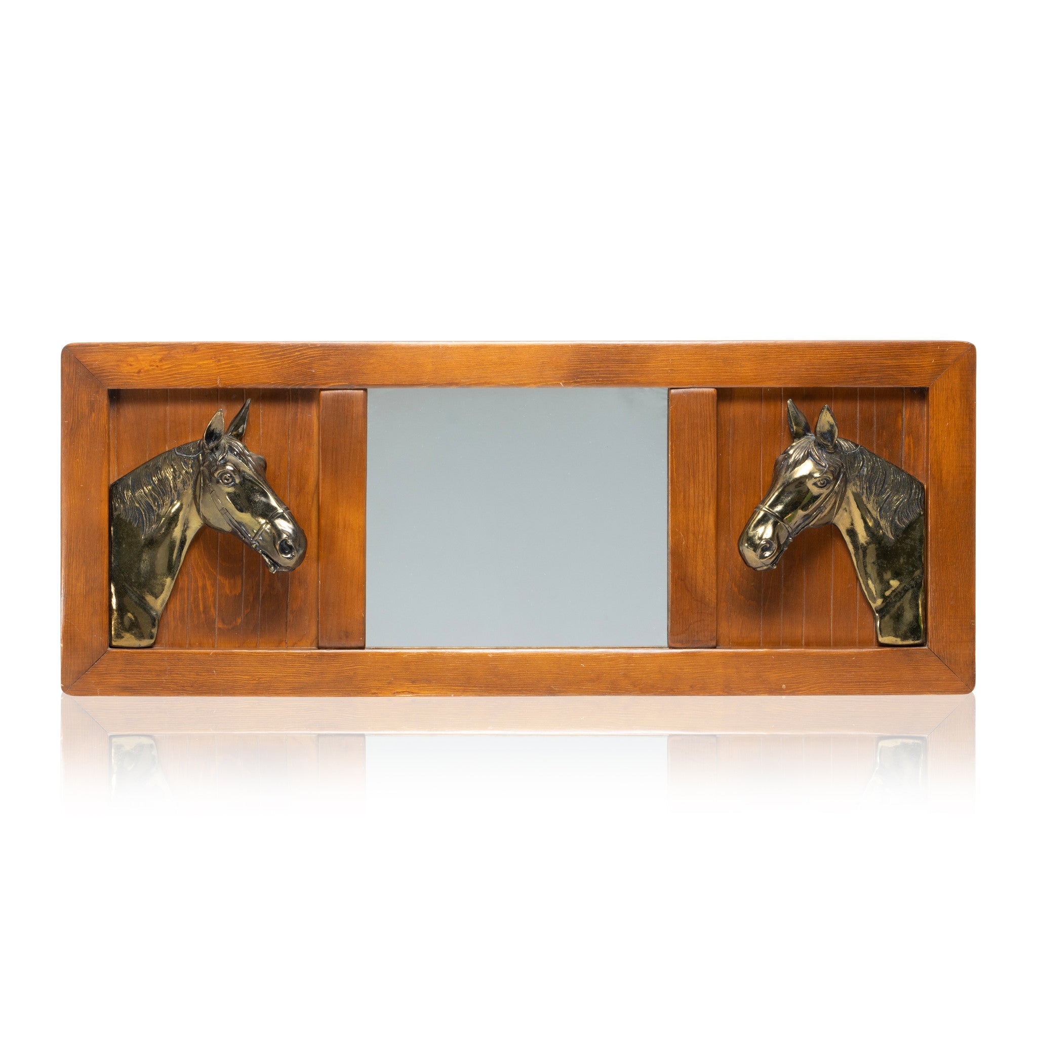 Horse Heads Mirror, Furnishings, Decor, Mirror