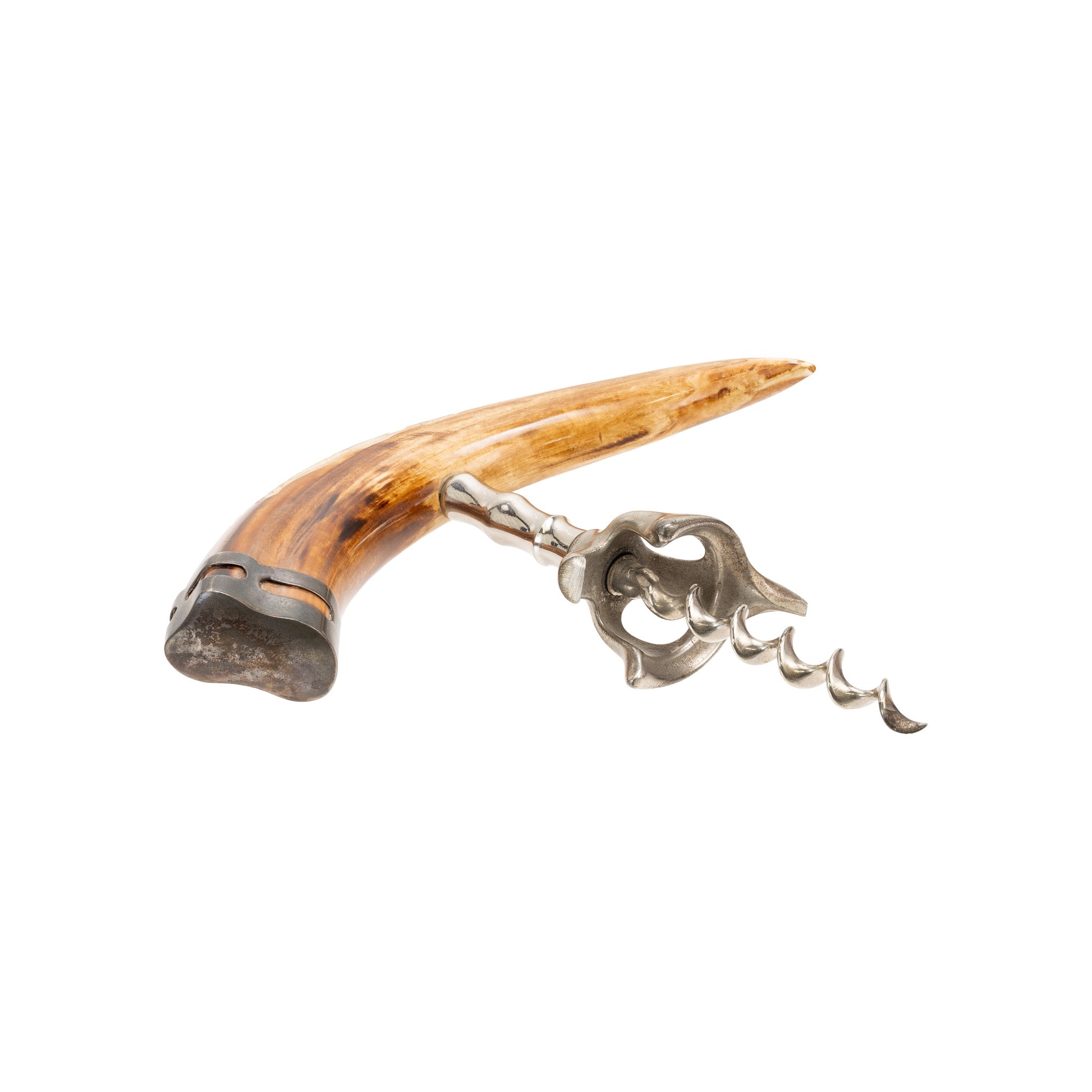 Fossilized Boar  Tusk Corkscrew