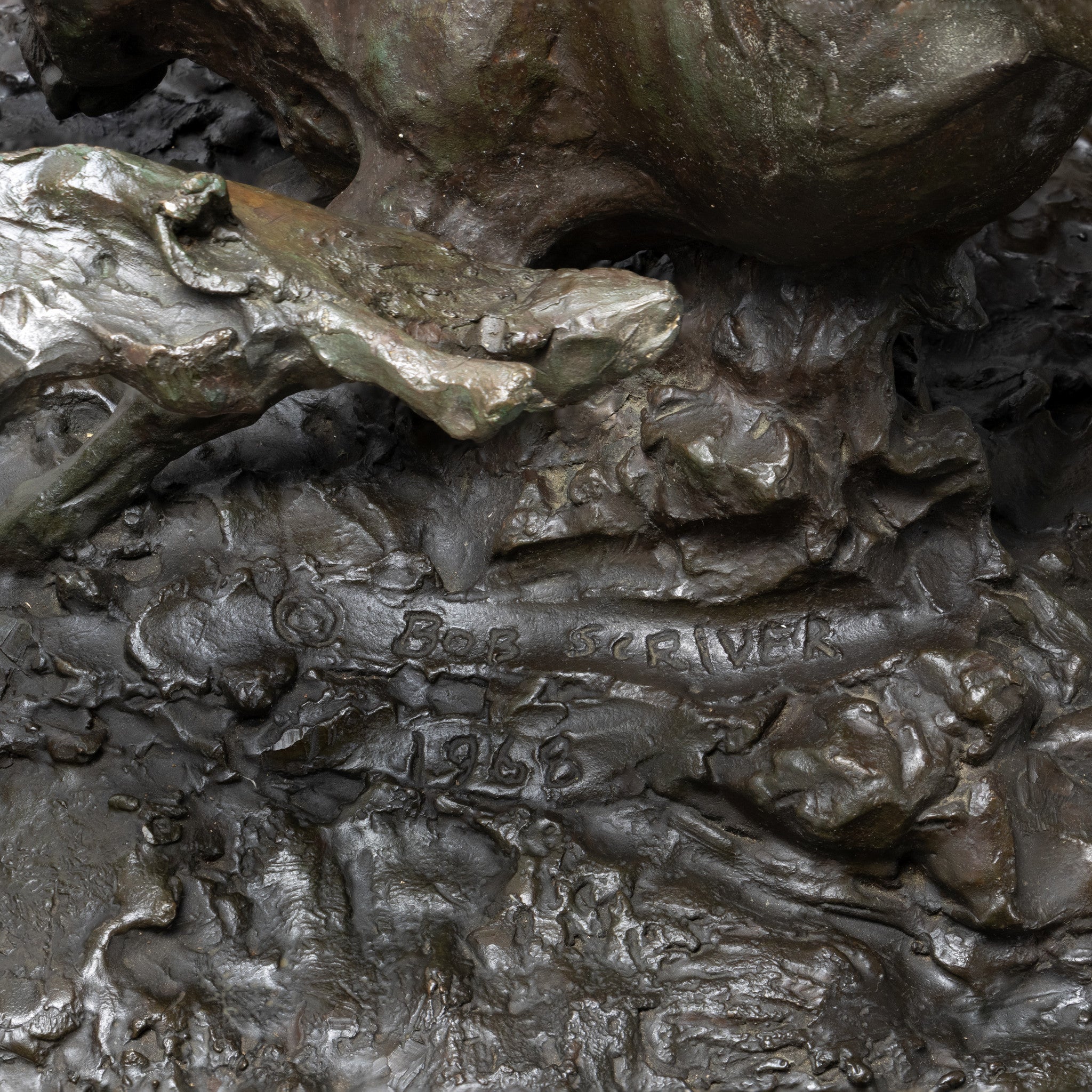 Heading for a Wreck by Bob Scriver