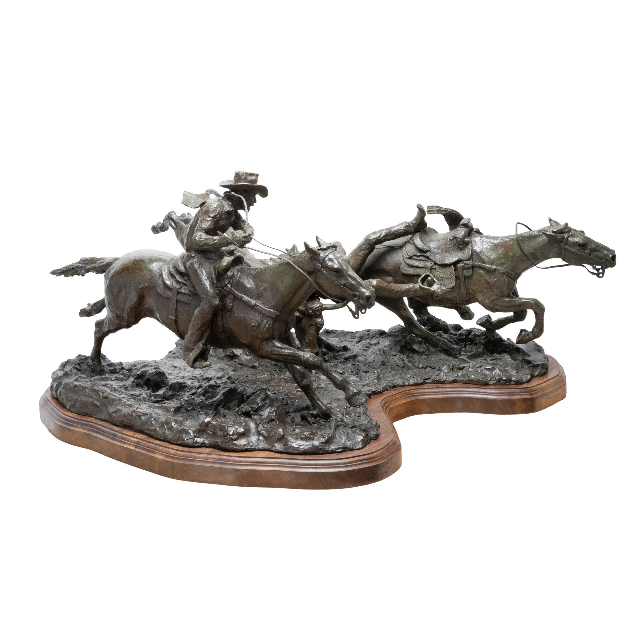 Heading for a Wreck by Bob Scriver