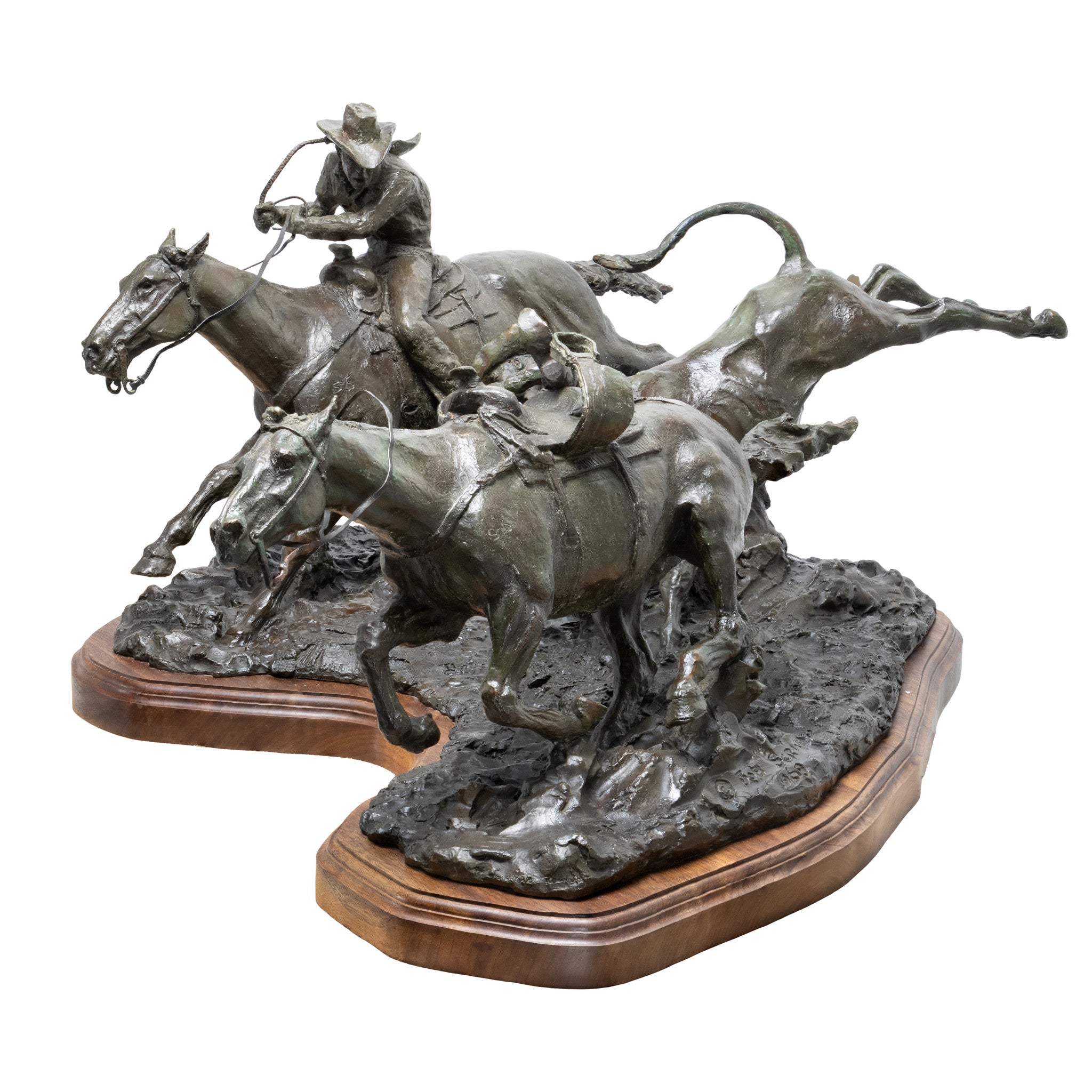 Heading for a Wreck by Bob Scriver