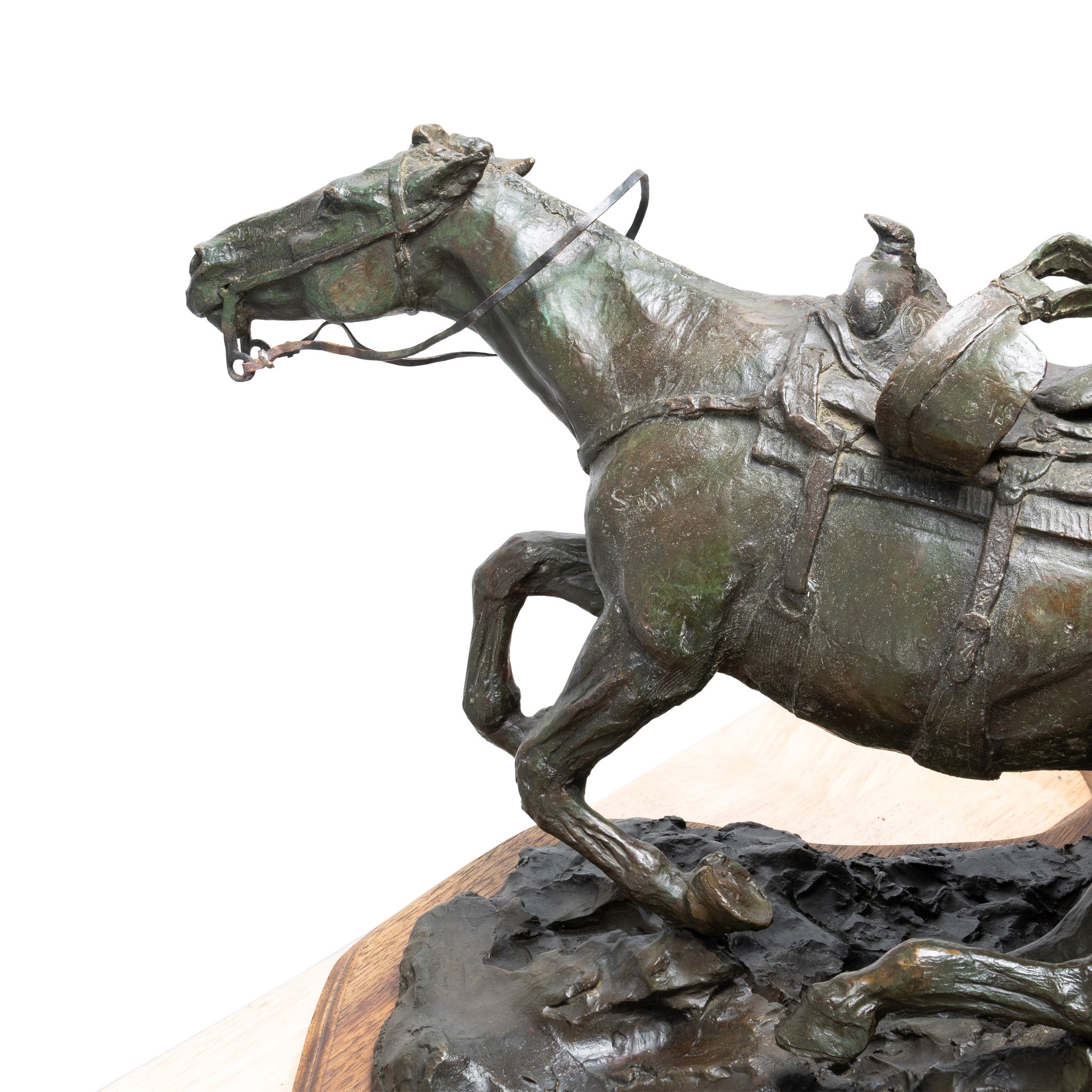 Heading for a Wreck by Bob Scriver