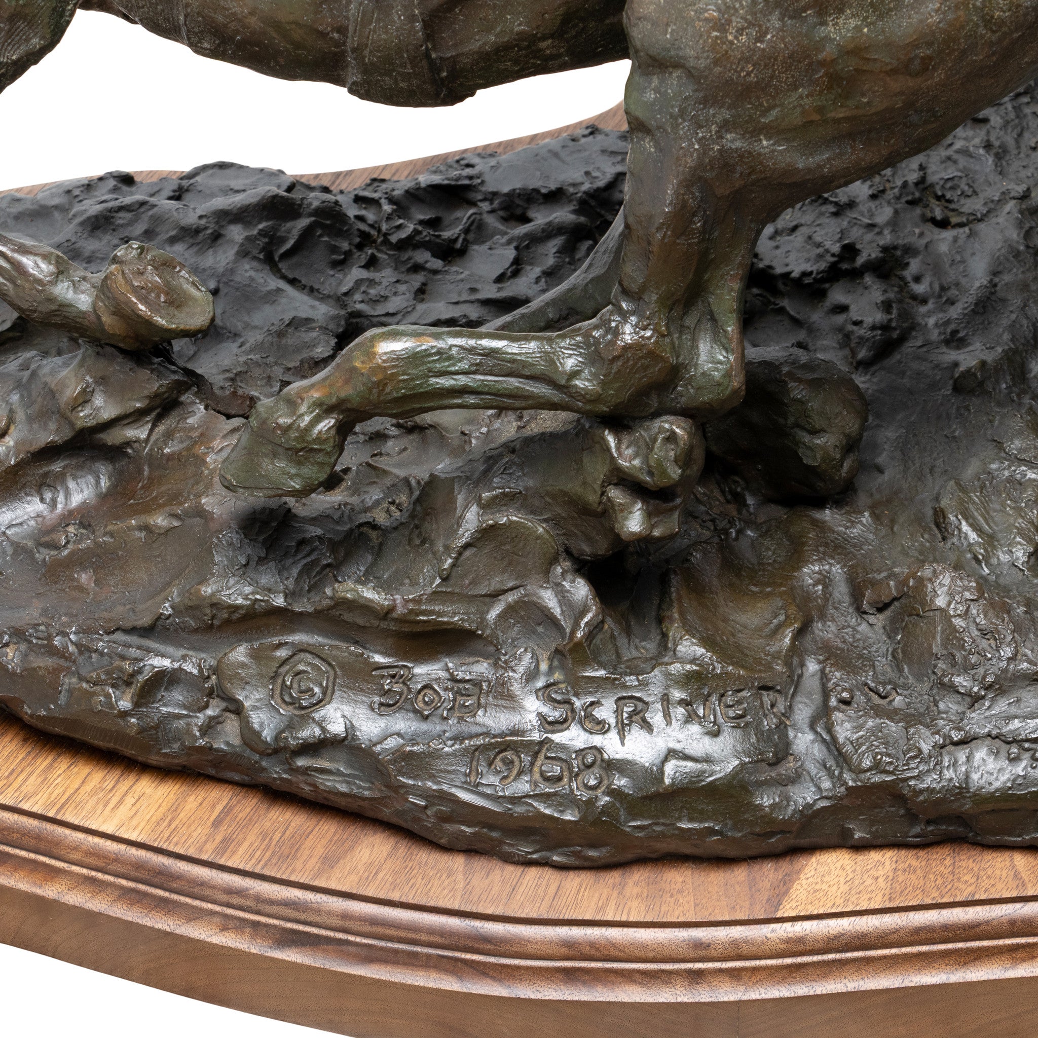 Heading for a Wreck by Bob Scriver