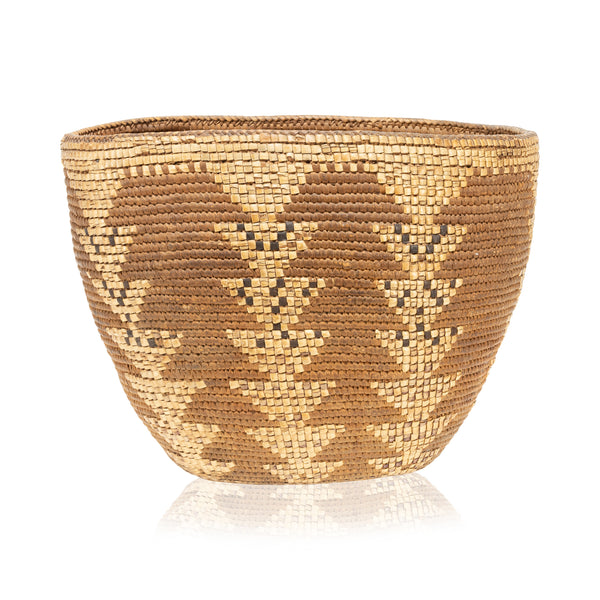 Klickitat Basket, Native, Basketry, Vertical