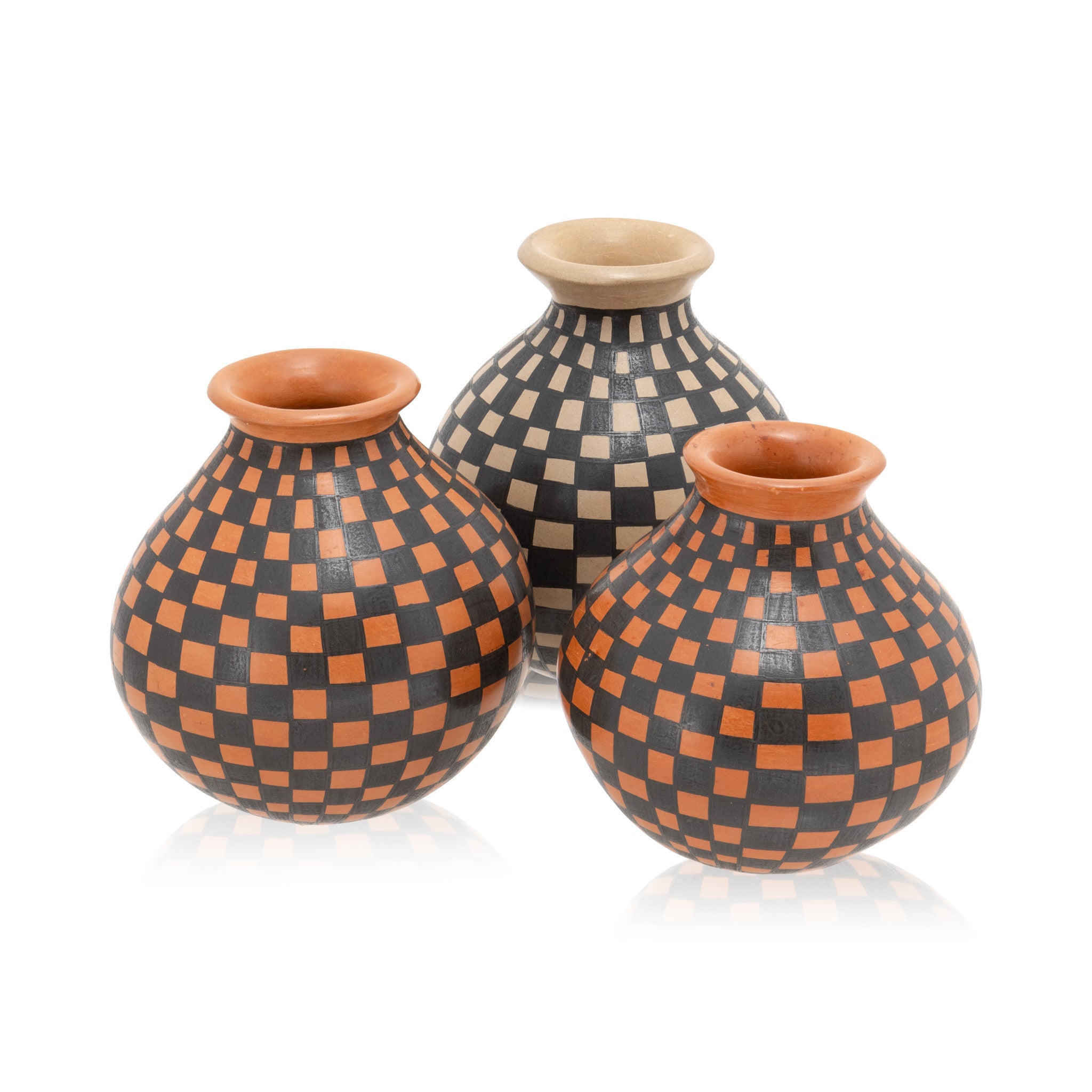 Three Mata Ortiz Pots and Jars