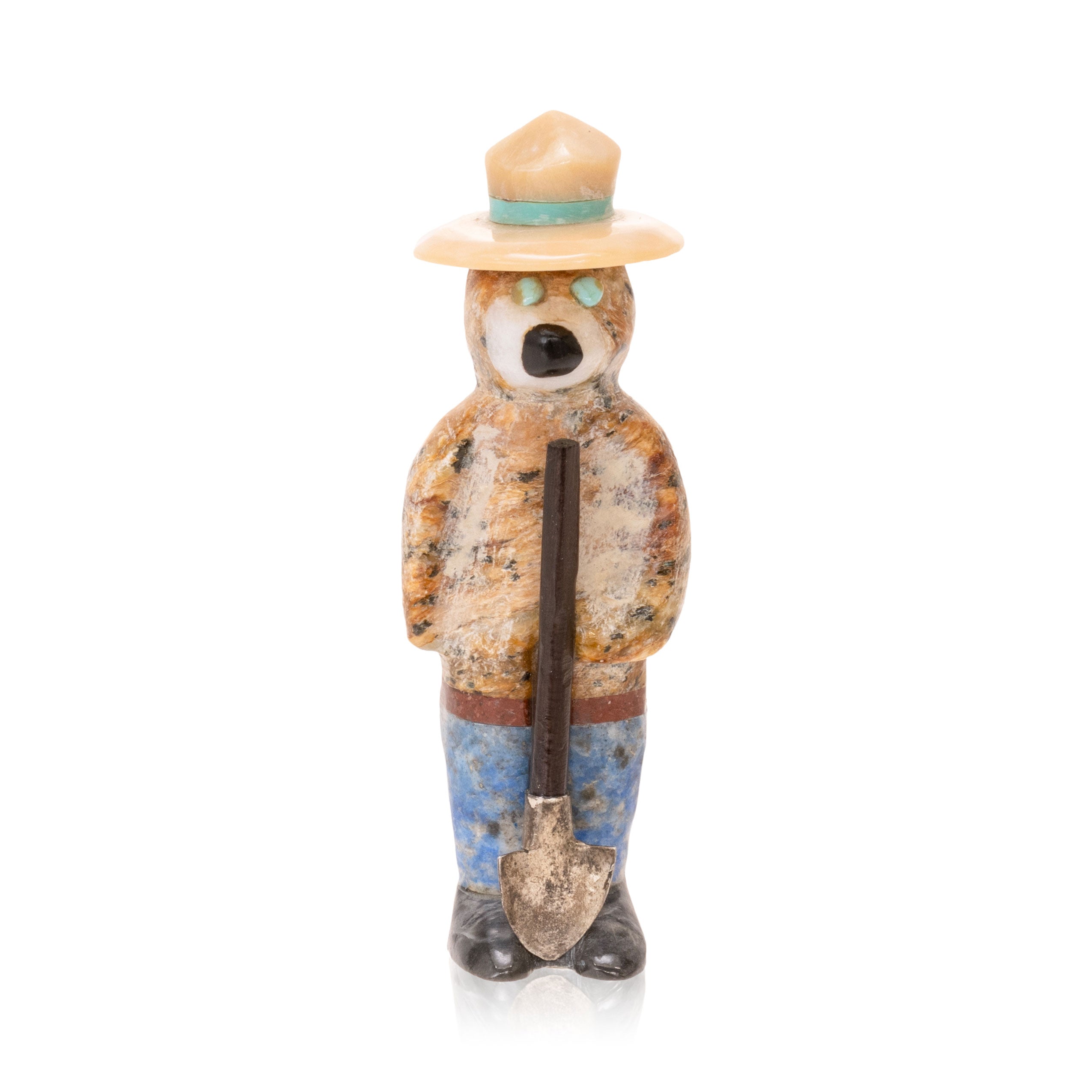 Jemez "Smokey the Bear", Native, Carving, Other