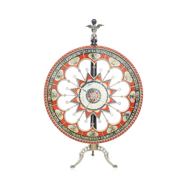 Patriotic Themed H.C. Evans Gambling Wheel, Western, Gaming, Gambling Wheel