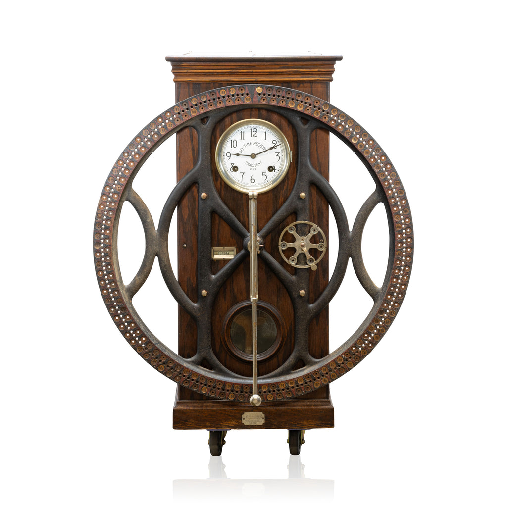 International Time Recording Dial Clock — Cisco's Gallery