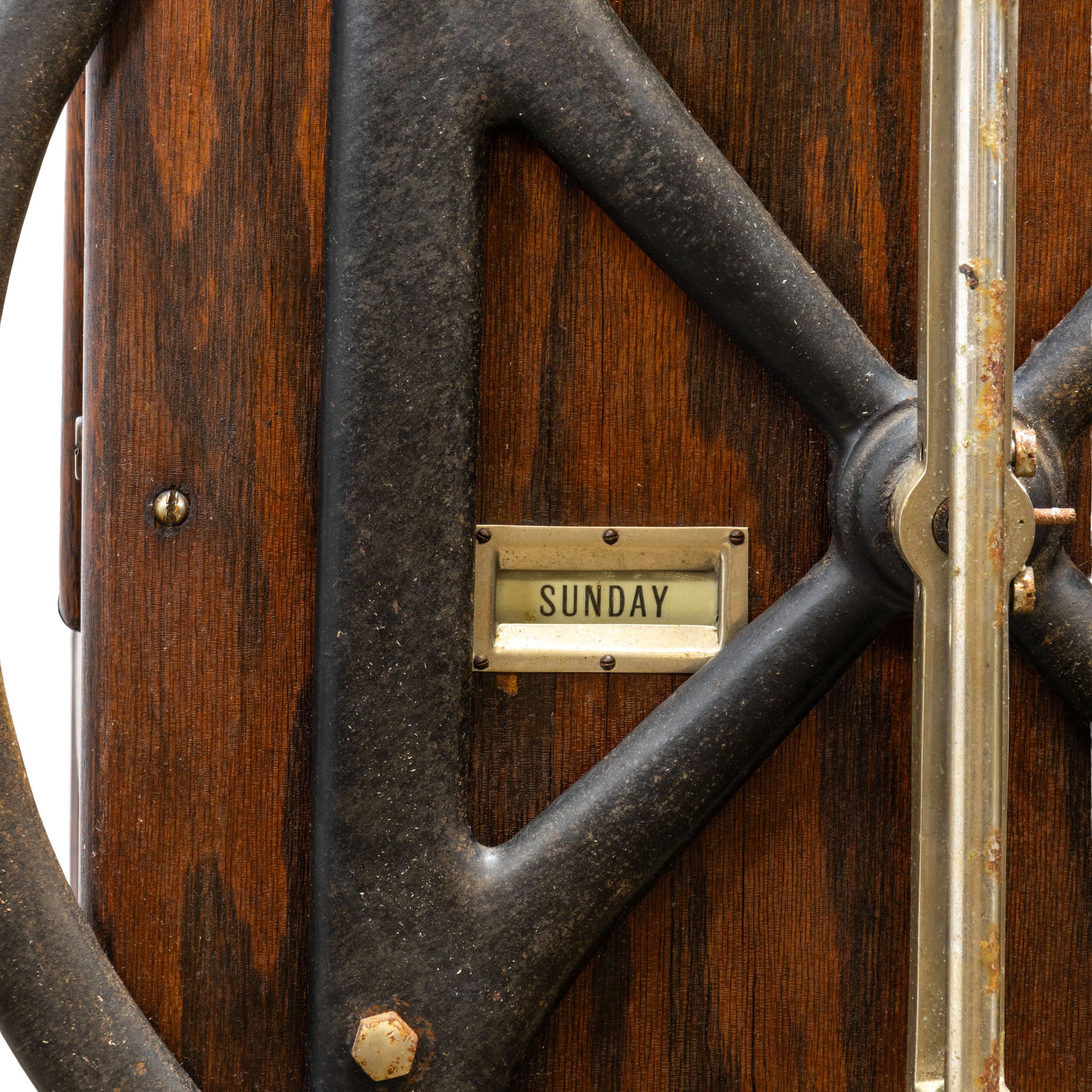 International Time Recording Dial Clock