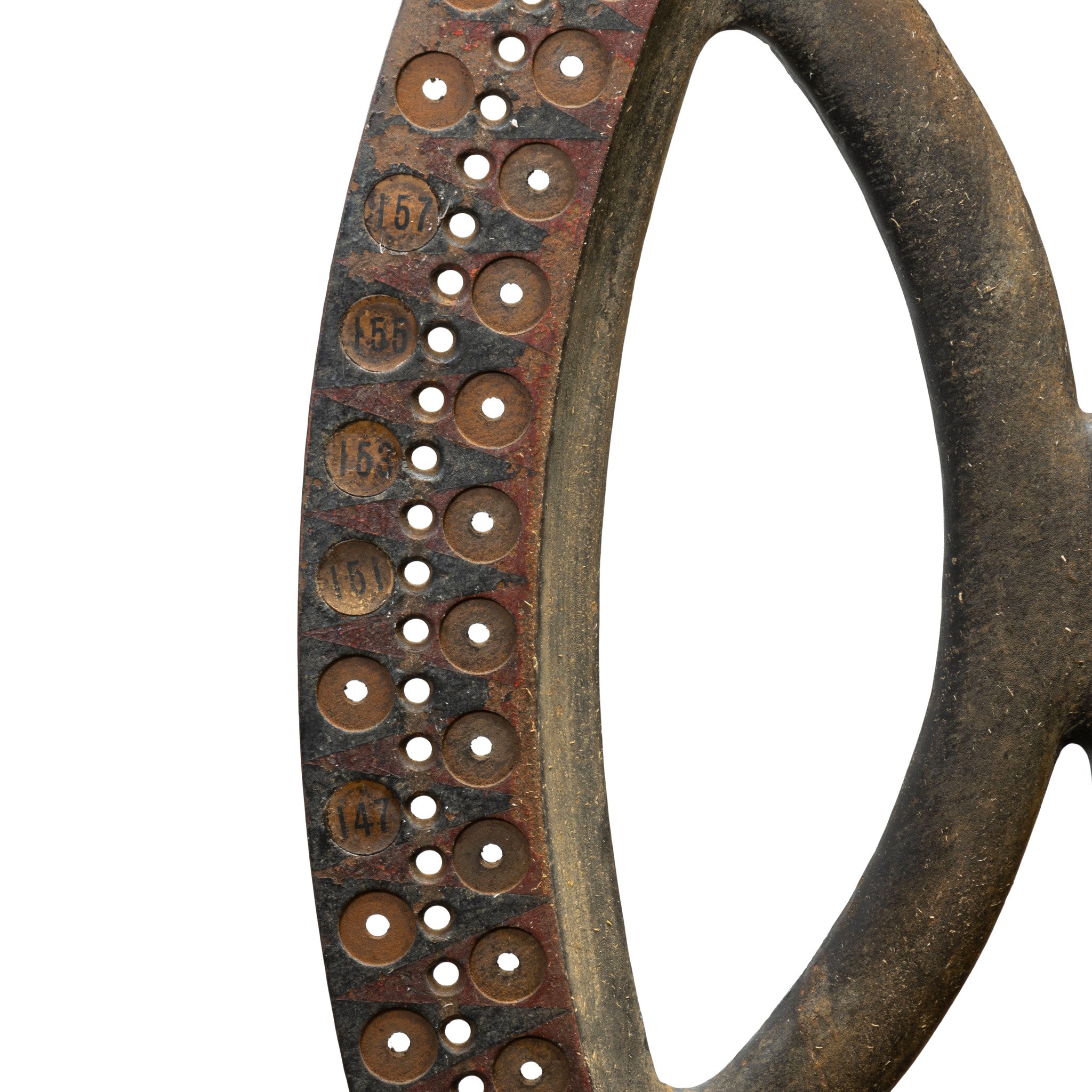 International Time Recording Dial Clock