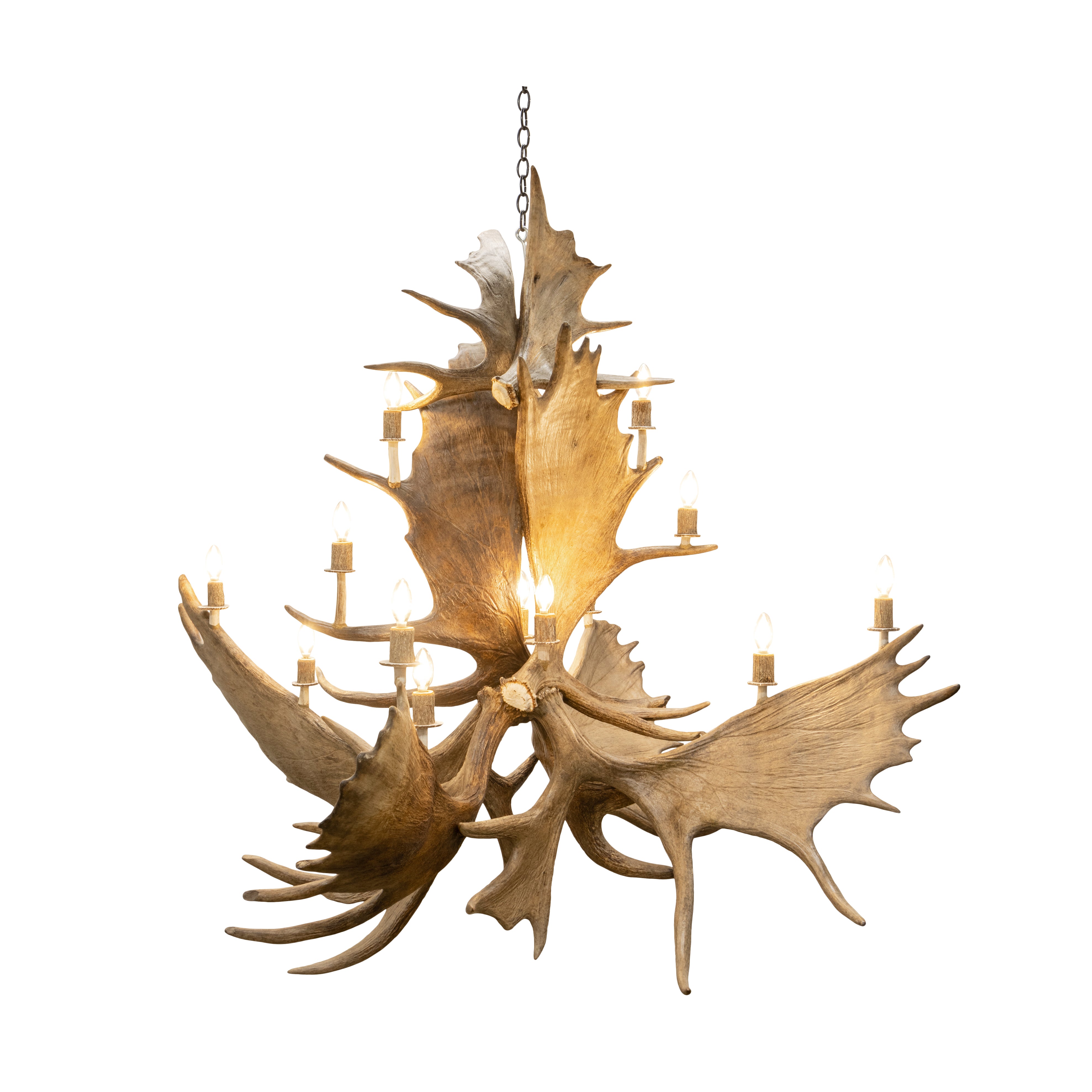 Northern Highland Moose Chandelier