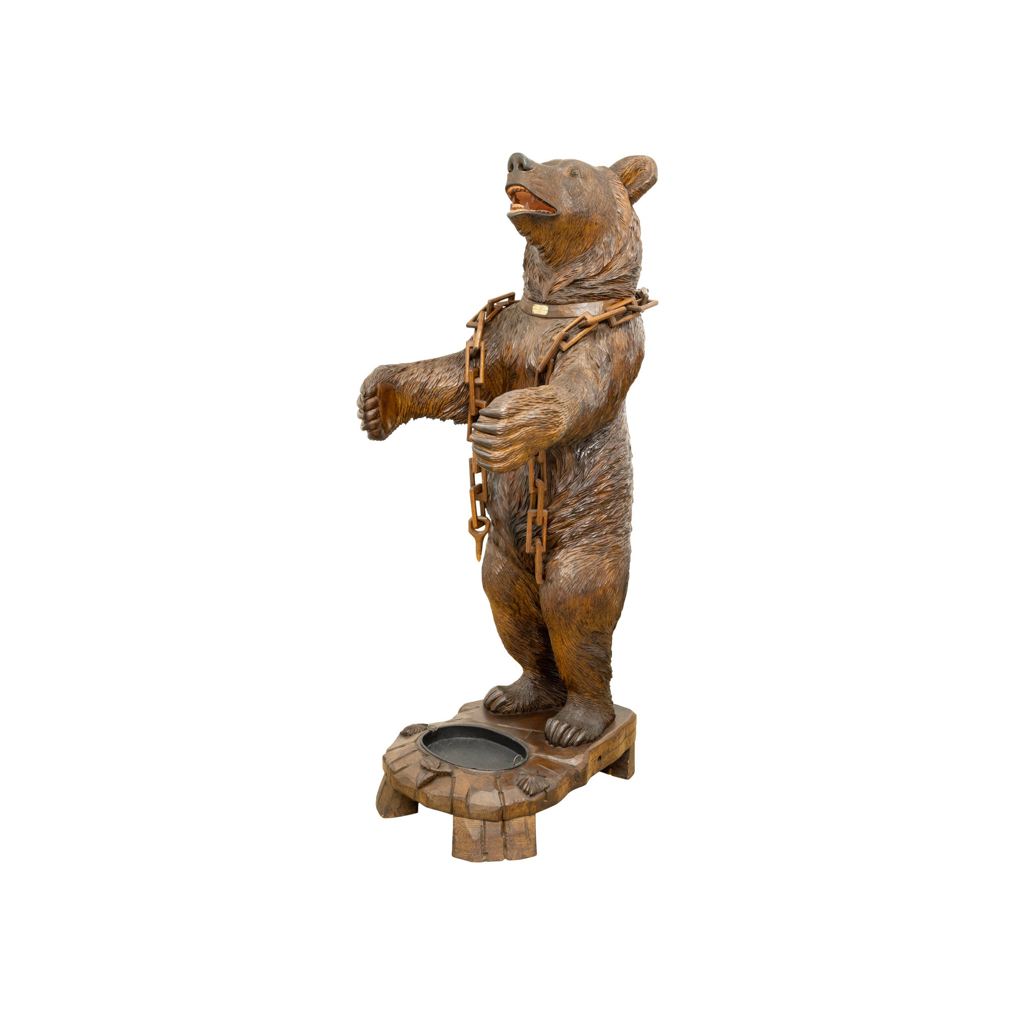 Exceptional Black Forest Bear Umbrella Stand
