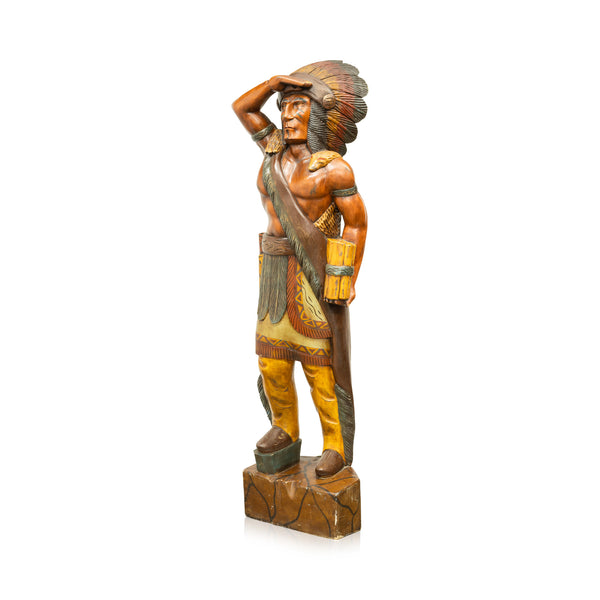 Cigar Store Indian, Furnishings, Decor, Cigar Store Indian