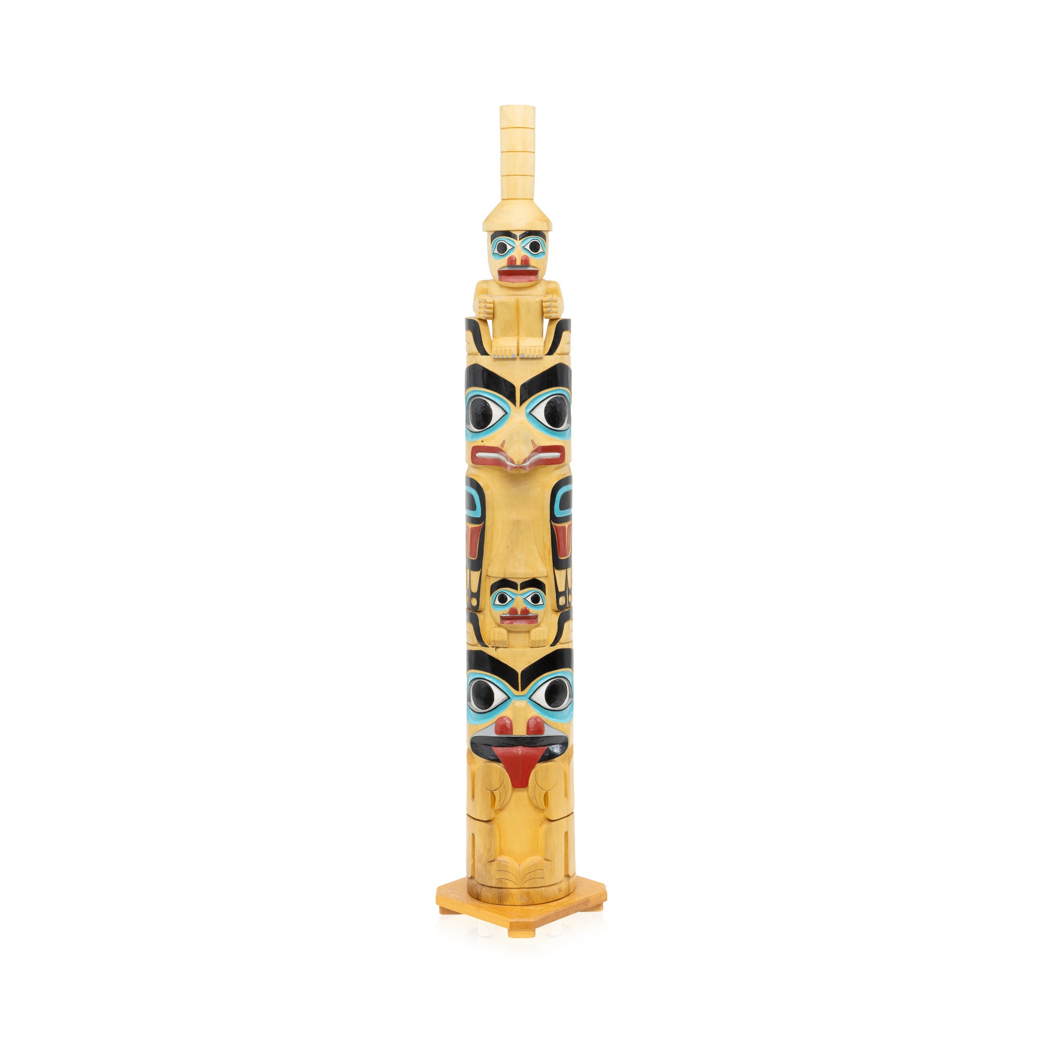 Howard Gregory Totem, Native, Carving, Totem Pole