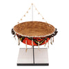 Exceptional Feathered Pomo Gift Basket, Native, Basketry, Vertical