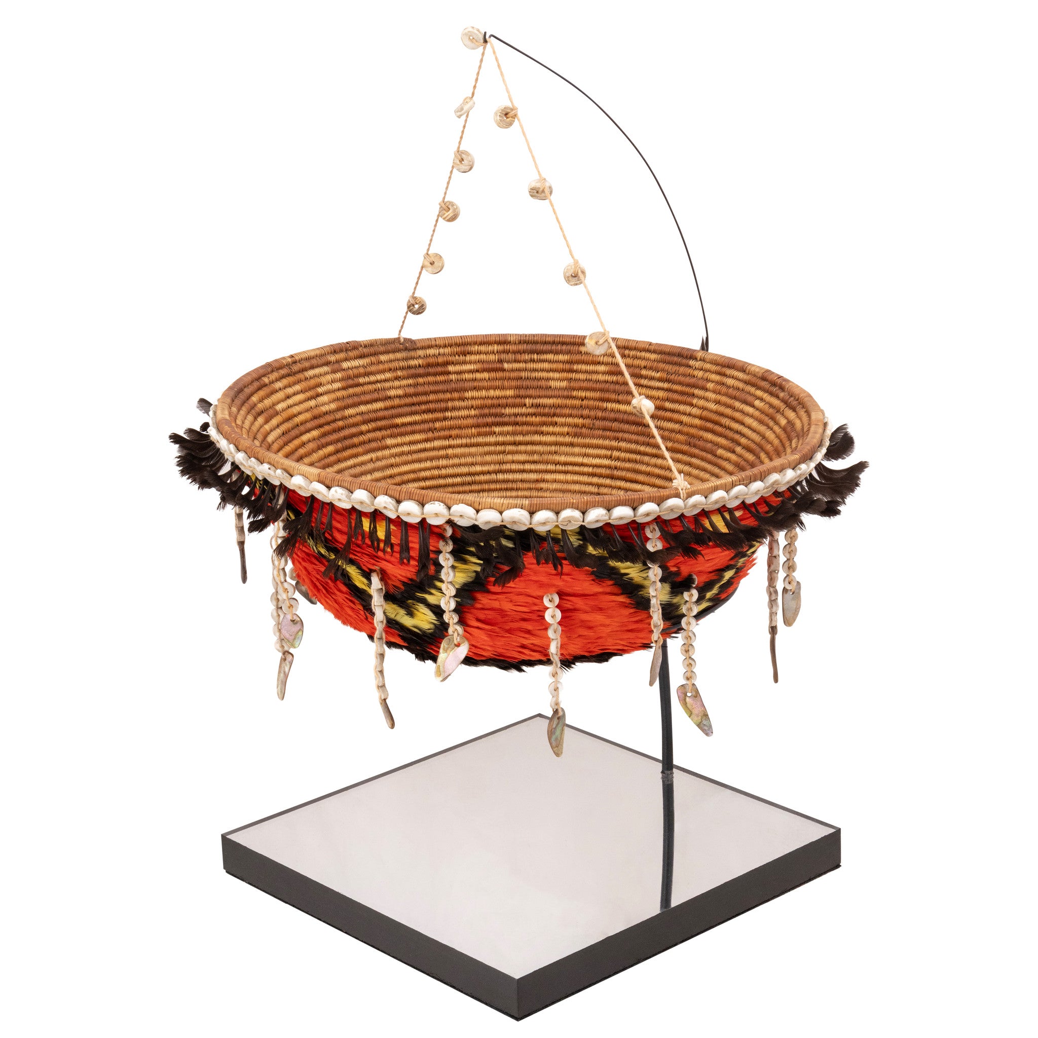 Exceptional Feathered Pomo Gift Basket