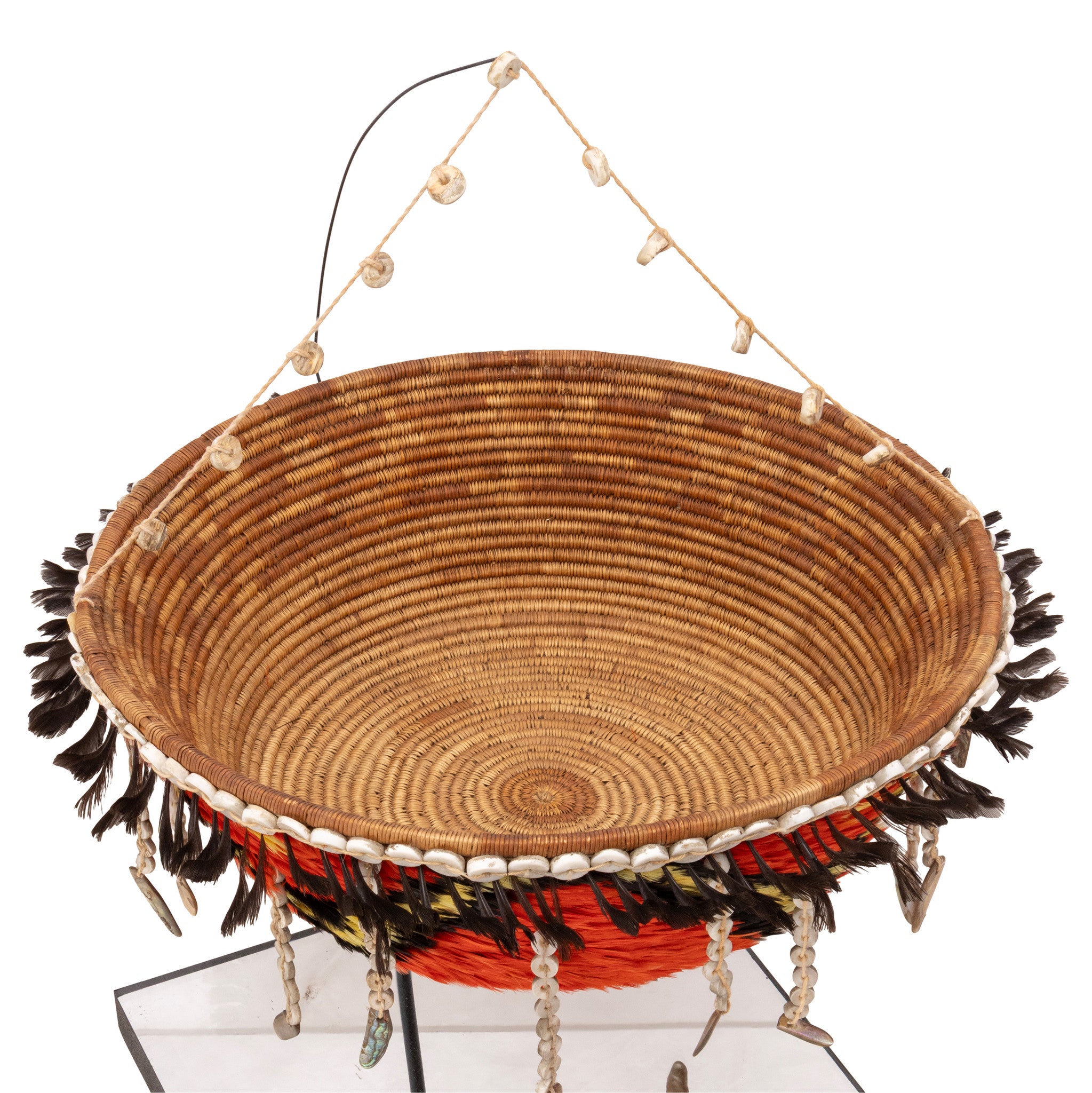 Exceptional Feathered Pomo Gift Basket