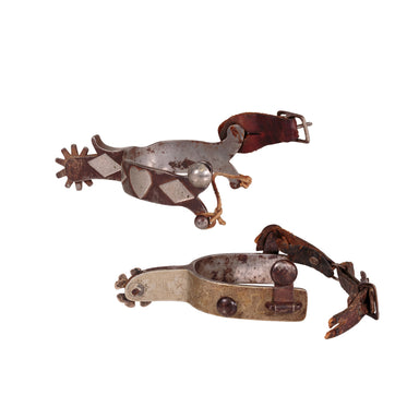 Two Walla Walla Prison Spurs, Western, Horse Gear, Spurs