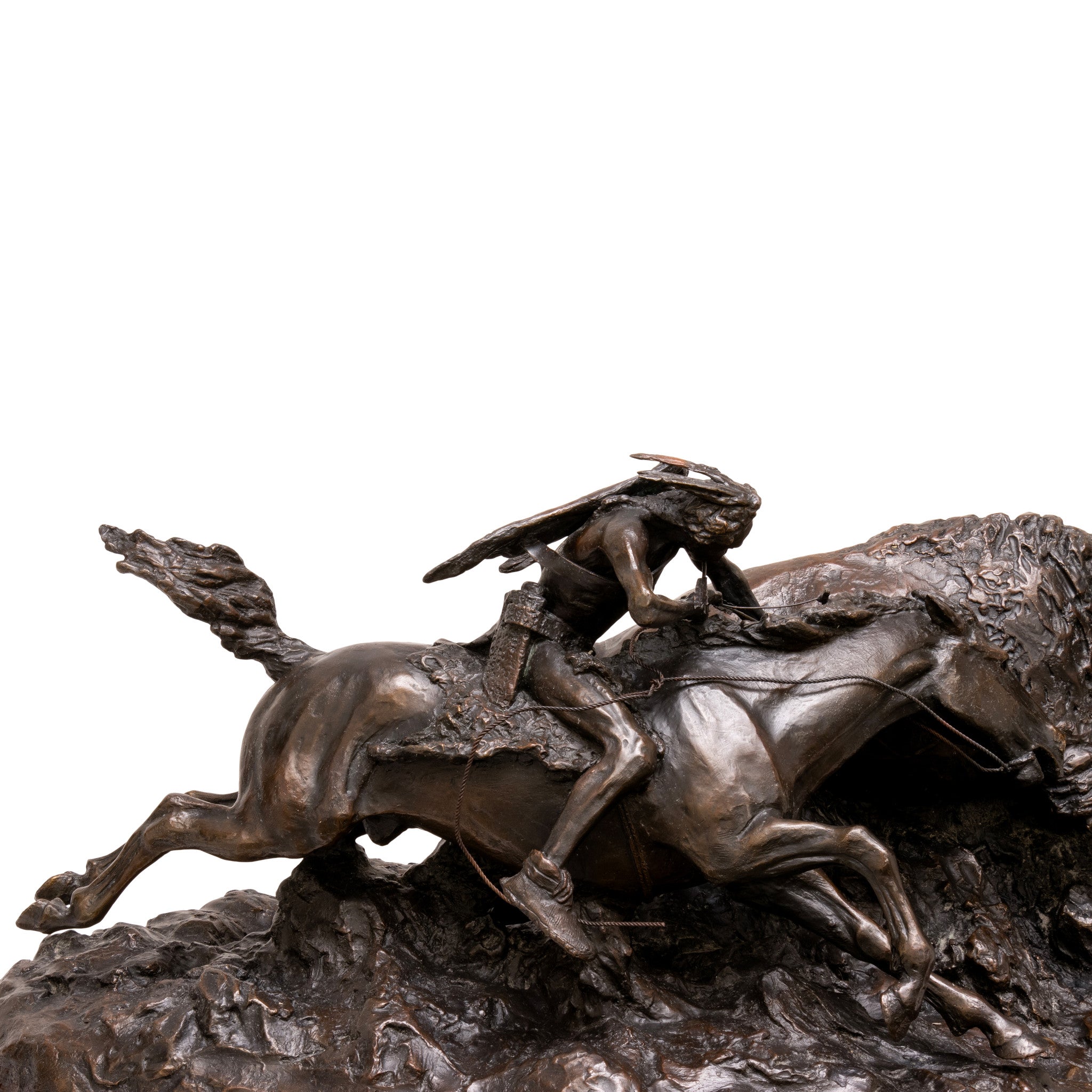 Buffalo Runner by Bob Scriver