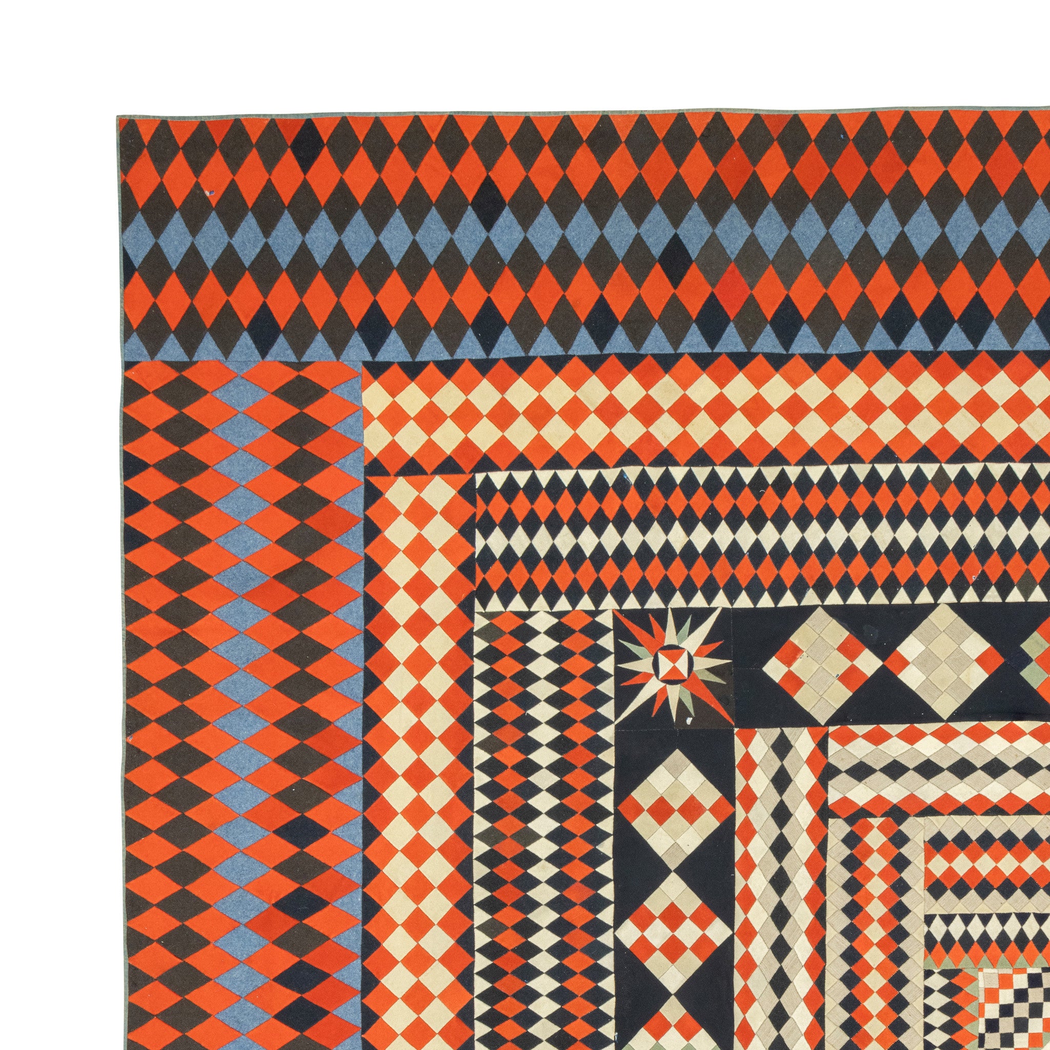 British Military Intarsia Quilt