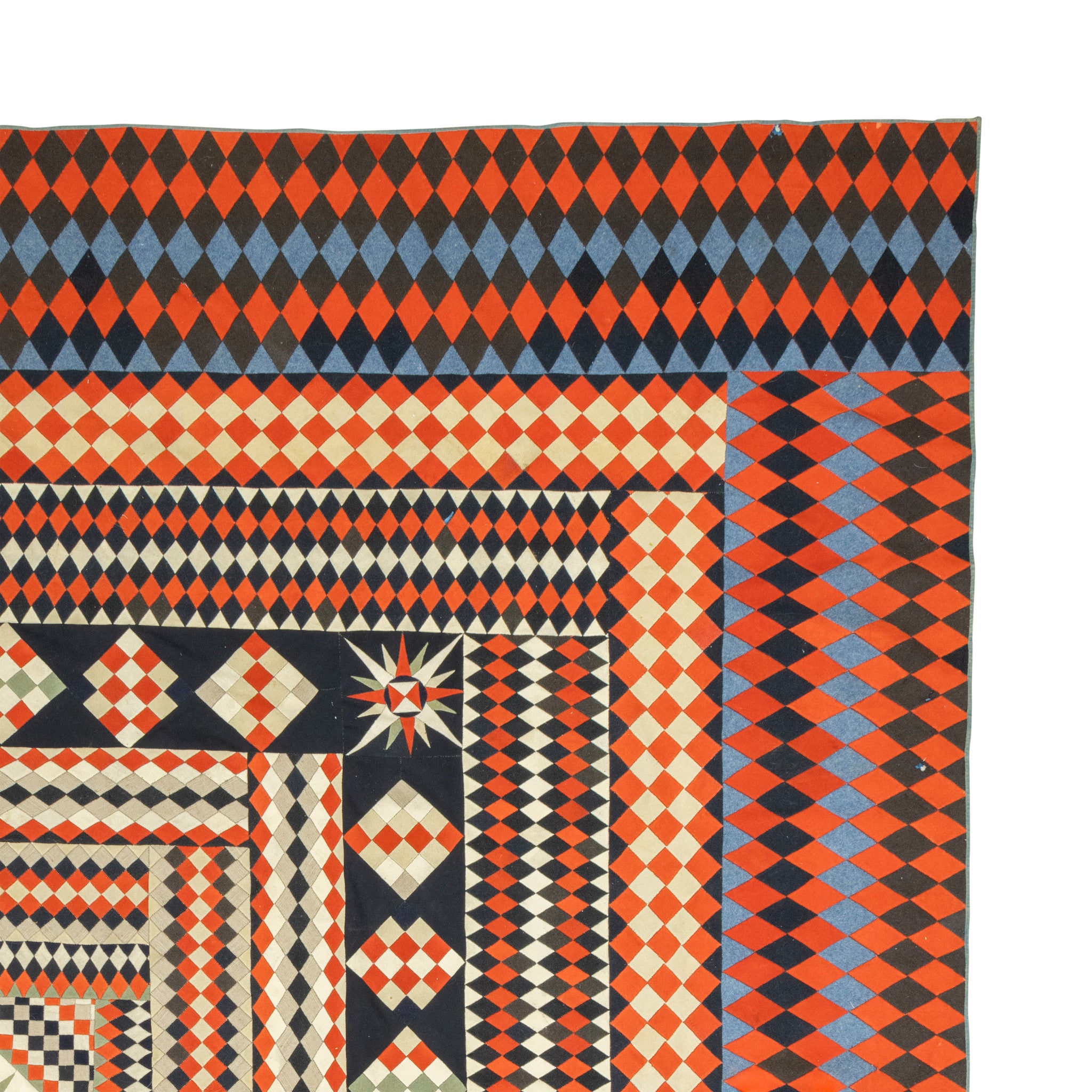 British Military Intarsia Quilt