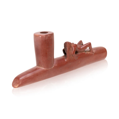 Sioux Catlinite Pipe Bowl, Native, Pipe, Catlinite