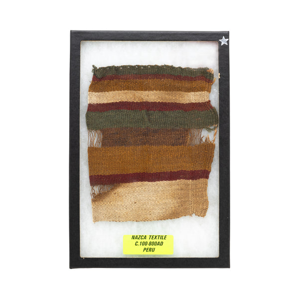 Prehistoric Nazca Textile, Native, Pottery, Prehistoric