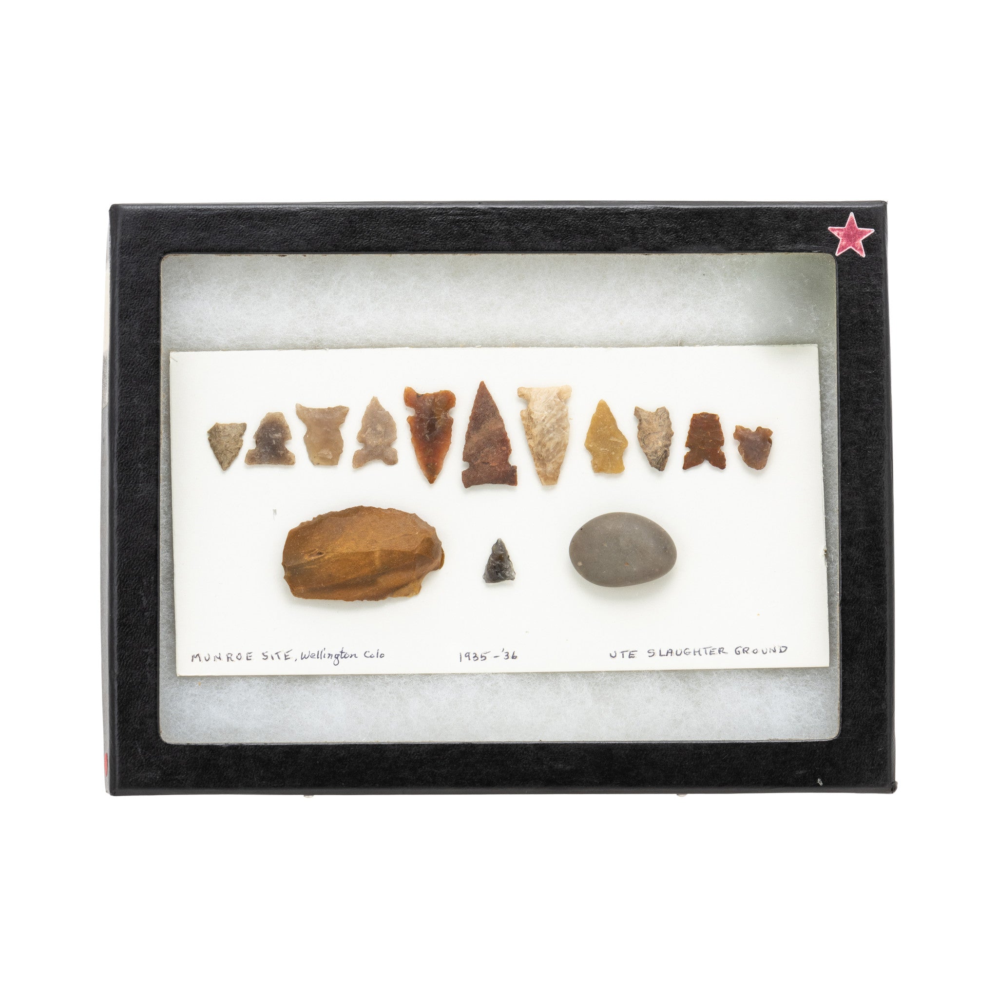 Prehistoric Colorado Collection, Native, Stone and Tools, Arrowhead