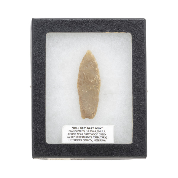 Plains Paleo Hell Gap Point, Native, Stone and Tools, Blade