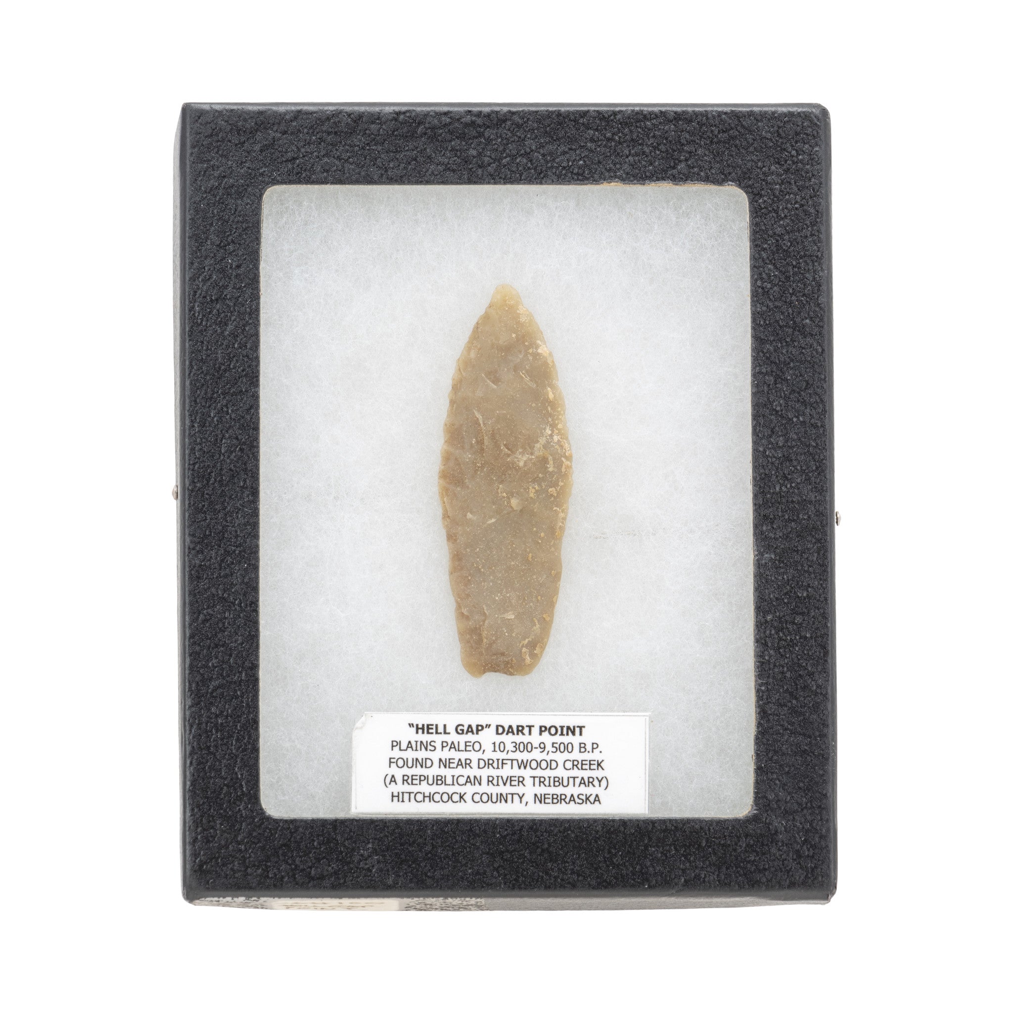 Plains Paleo Hell Gap Point, Native, Stone and Tools, Blade