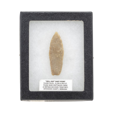 Plains Paleo Hell Gap Point, Native, Stone and Tools, Blade
