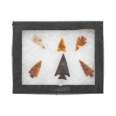 Prehistoric Agate Point Collection, Native, Stone and Tools, Arrowhead