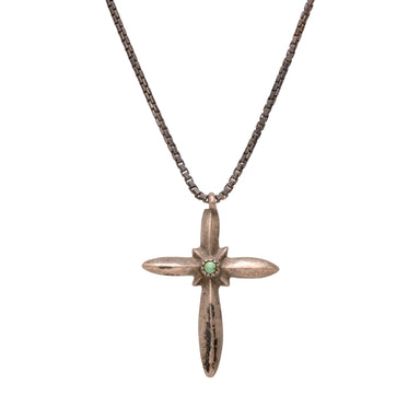 Turquoise Cross Pendant, Jewelry, Necklace, Native
