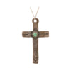 Turquoise Cross Pendant, Jewelry, Necklace, Southwest