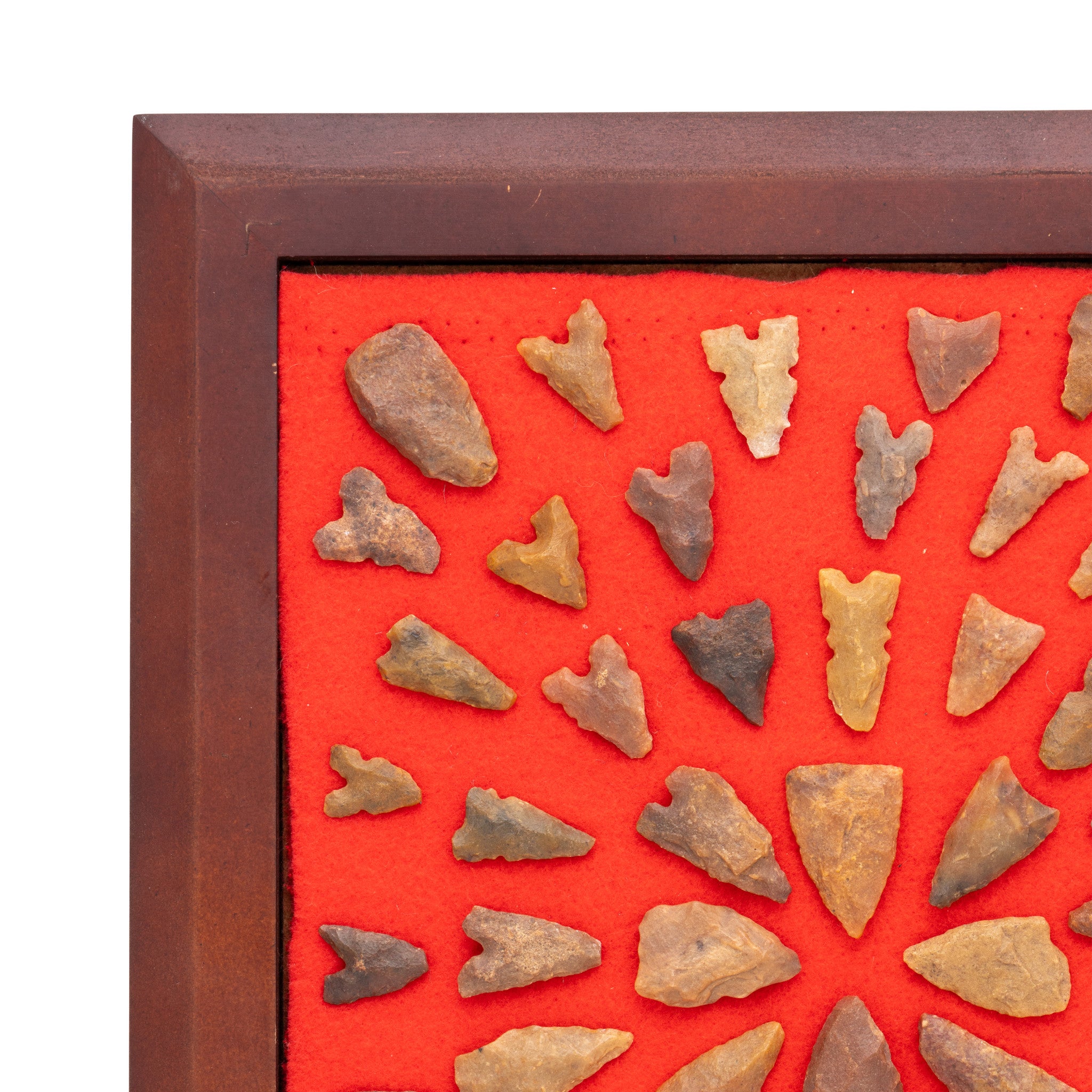 Framed Arizona Arrowheads