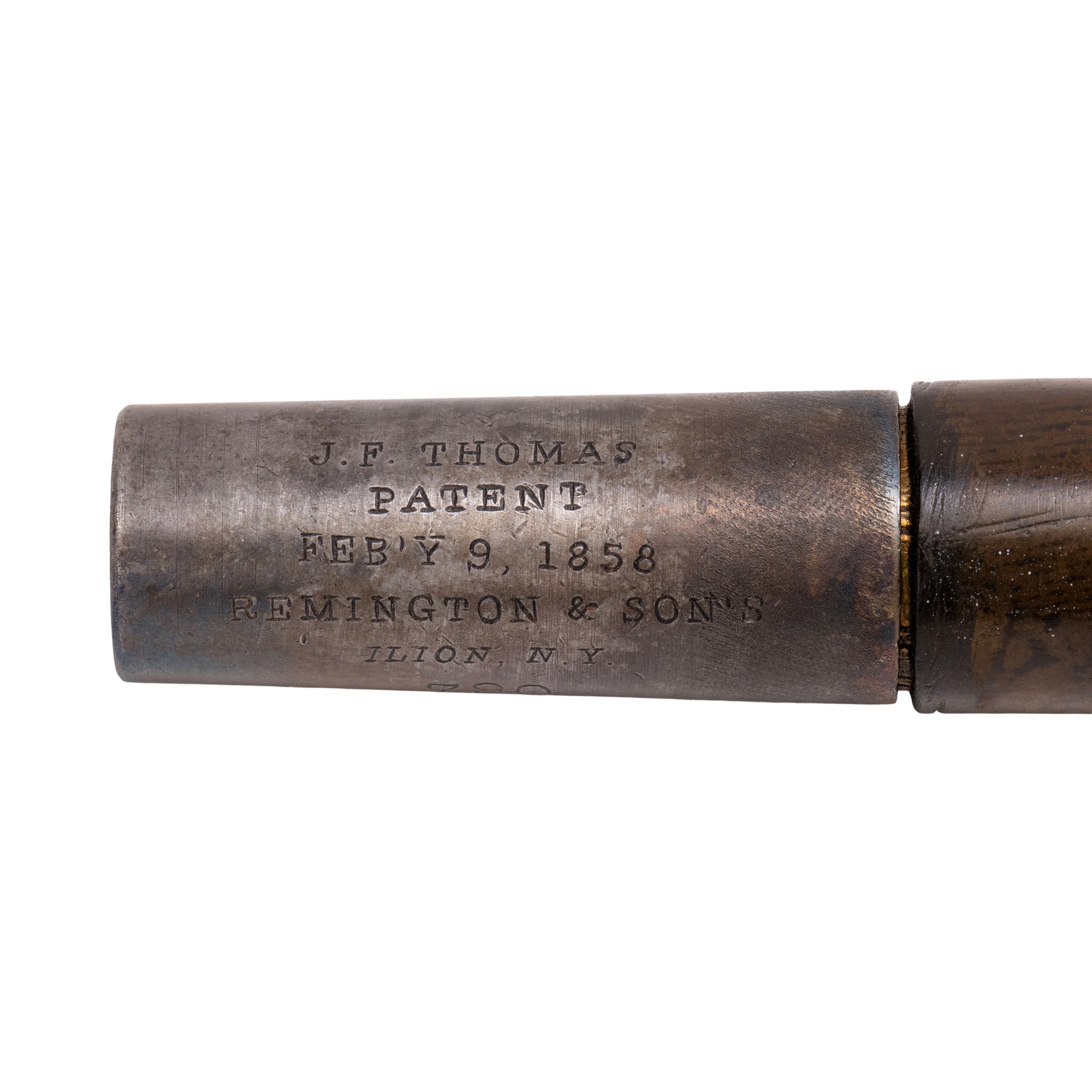 Remington Rimfire Cane Gun with Dog's Head Handle