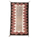 Navajo Crystal Double Saddle, Native, Weaving, Double Saddle Blanket