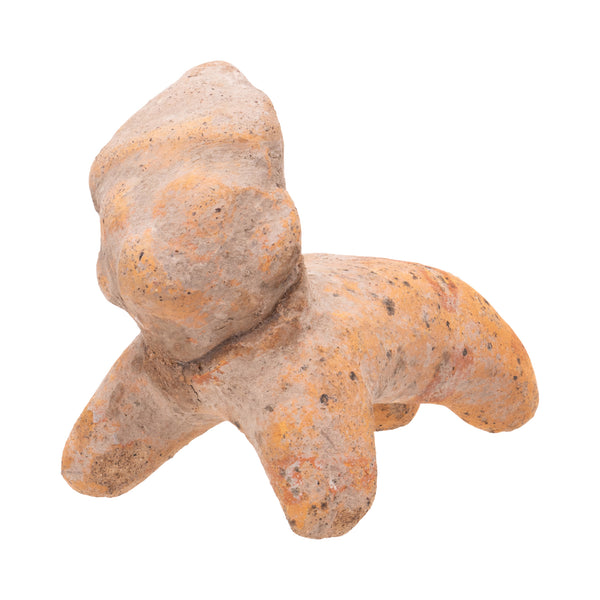 Pre-Columbian Pottery Dog Figure, Native, Pottery, Prehistoric
