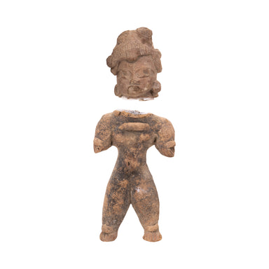 Pre-Columbian Pottery "Married" Figure, Native, Pottery, Prehistoric