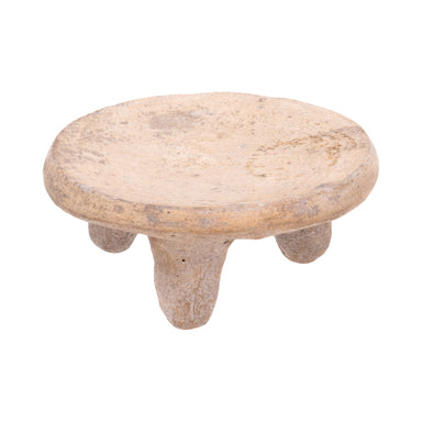 Pre-Columbian Miniature Tripod Plate, Native, Pottery, Prehistoric