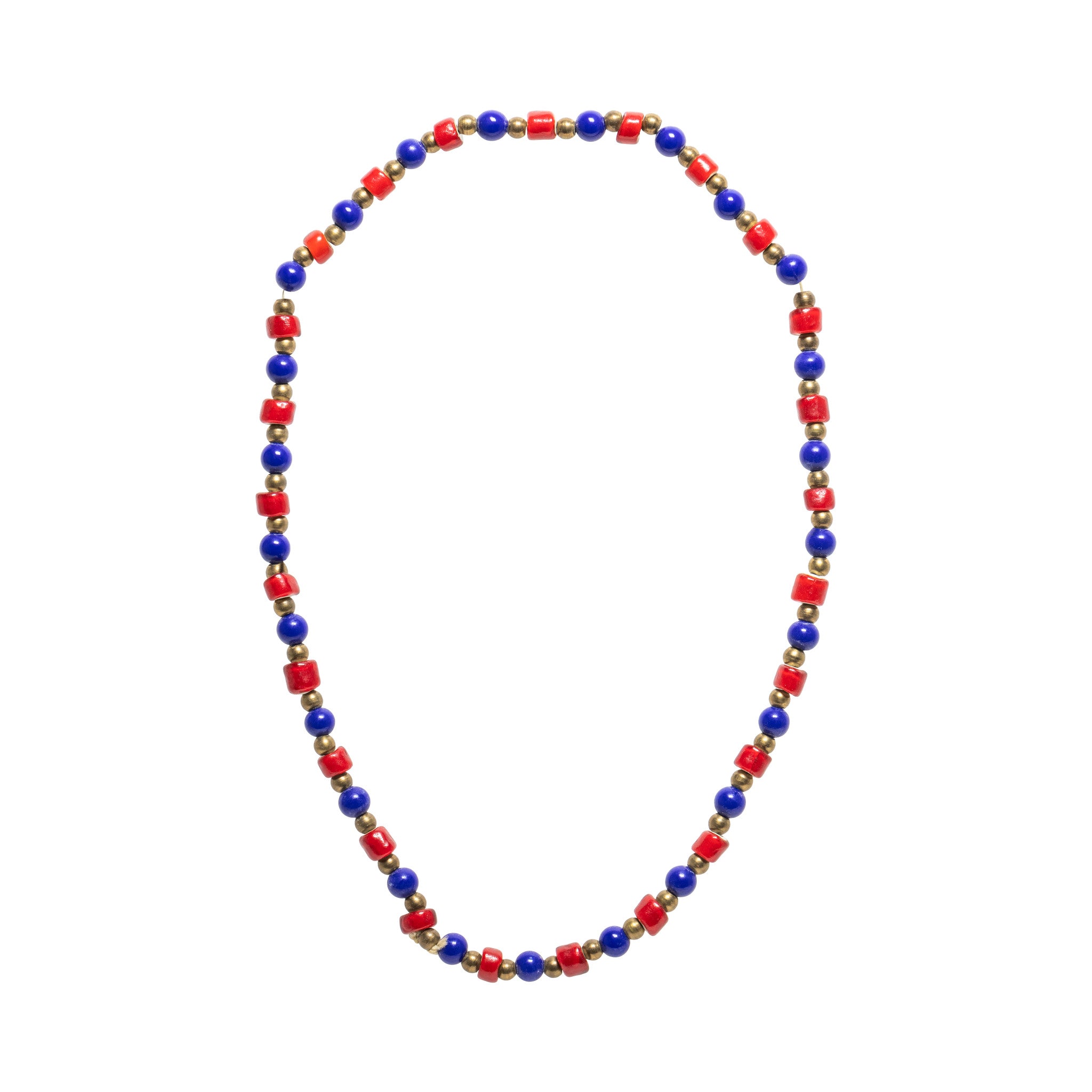 Native Trade Bead Necklace, Native, Garment, Necklace