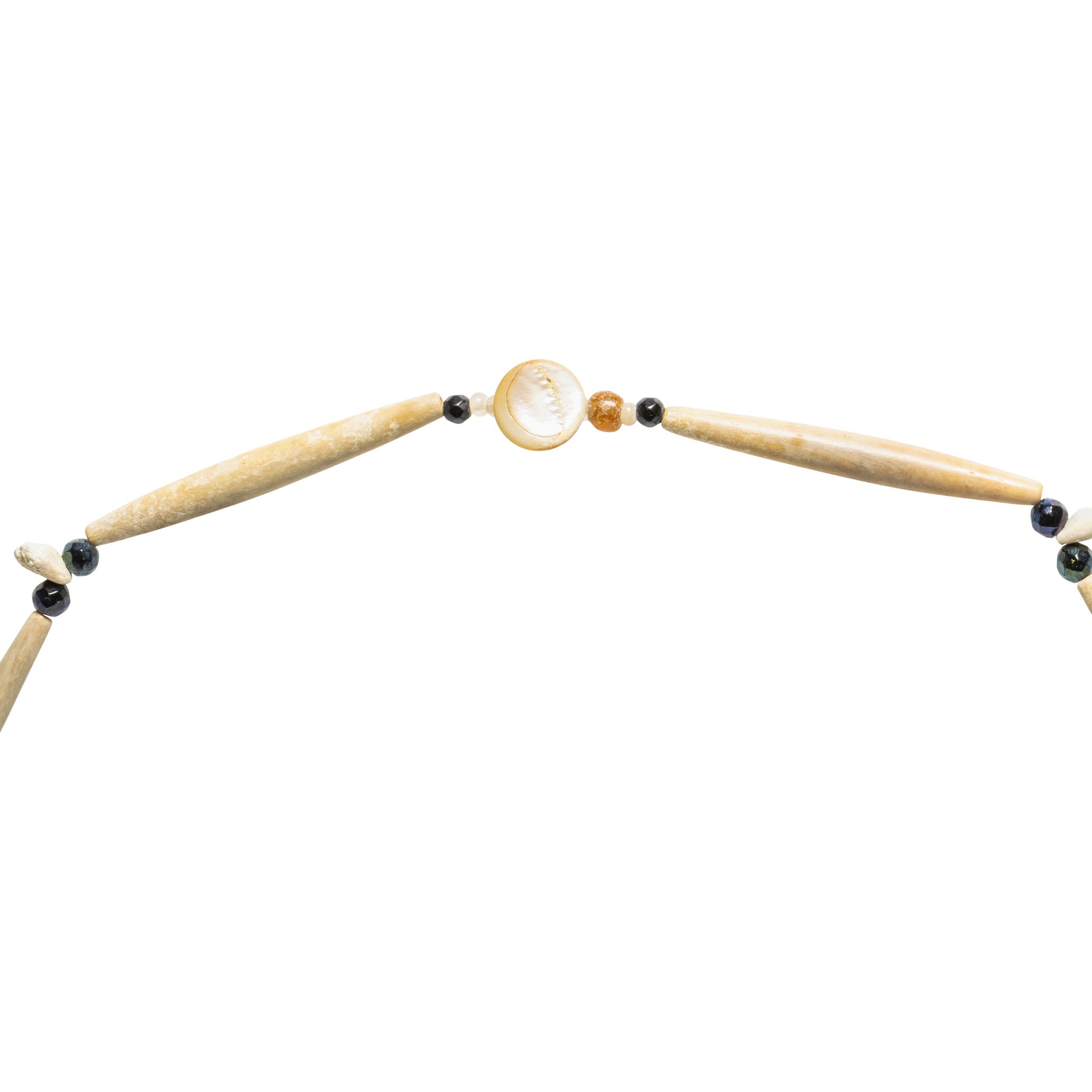 Northwest Bone Tube Necklace