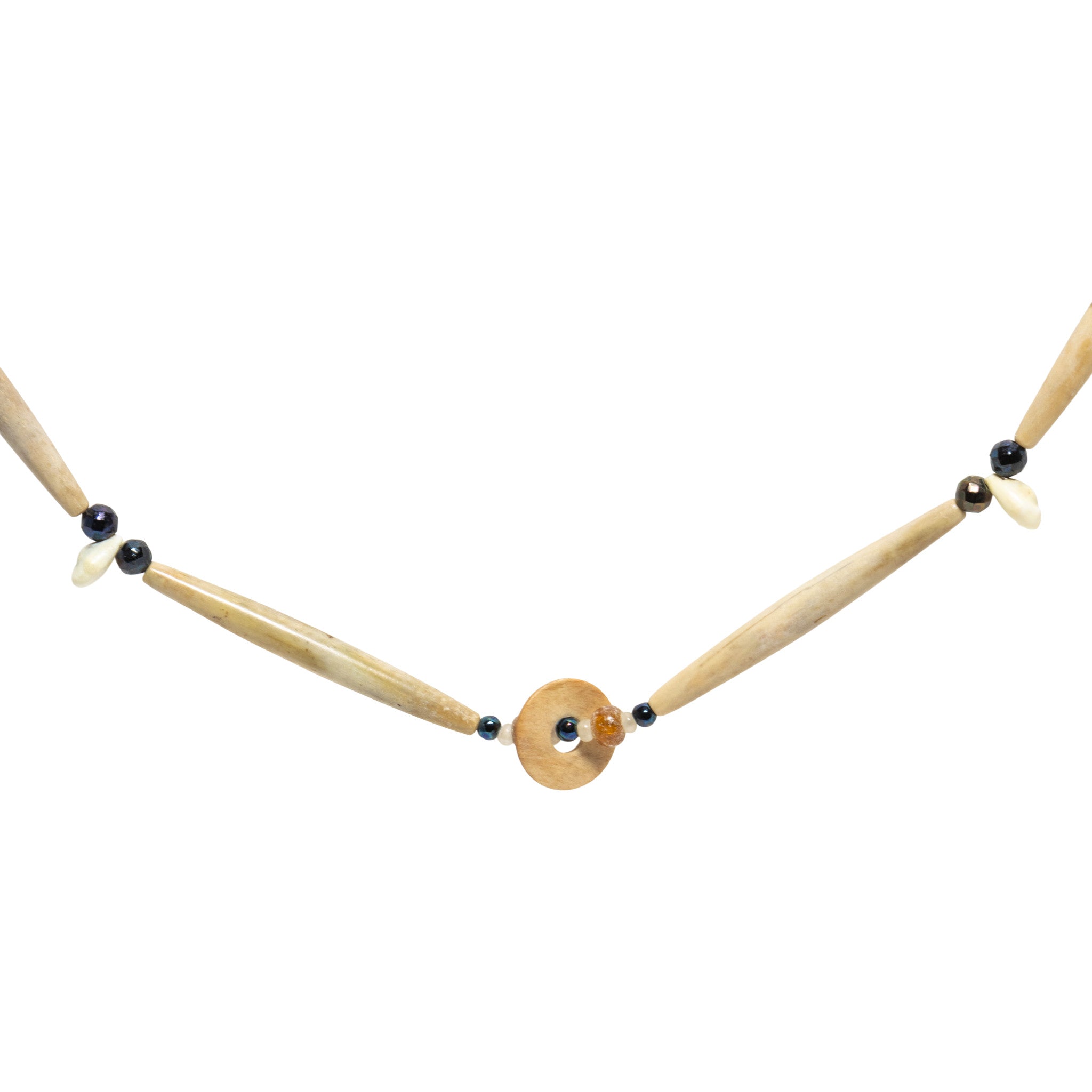 Northwest Bone Tube Necklace