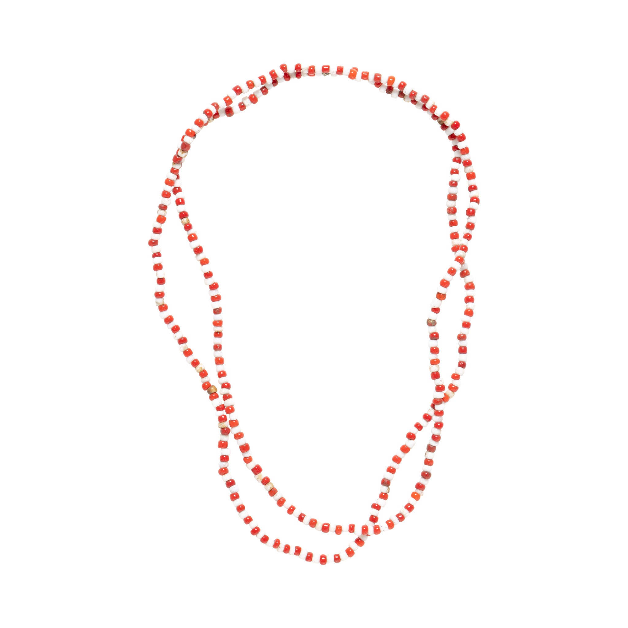 Early Pawnee Bead Strands